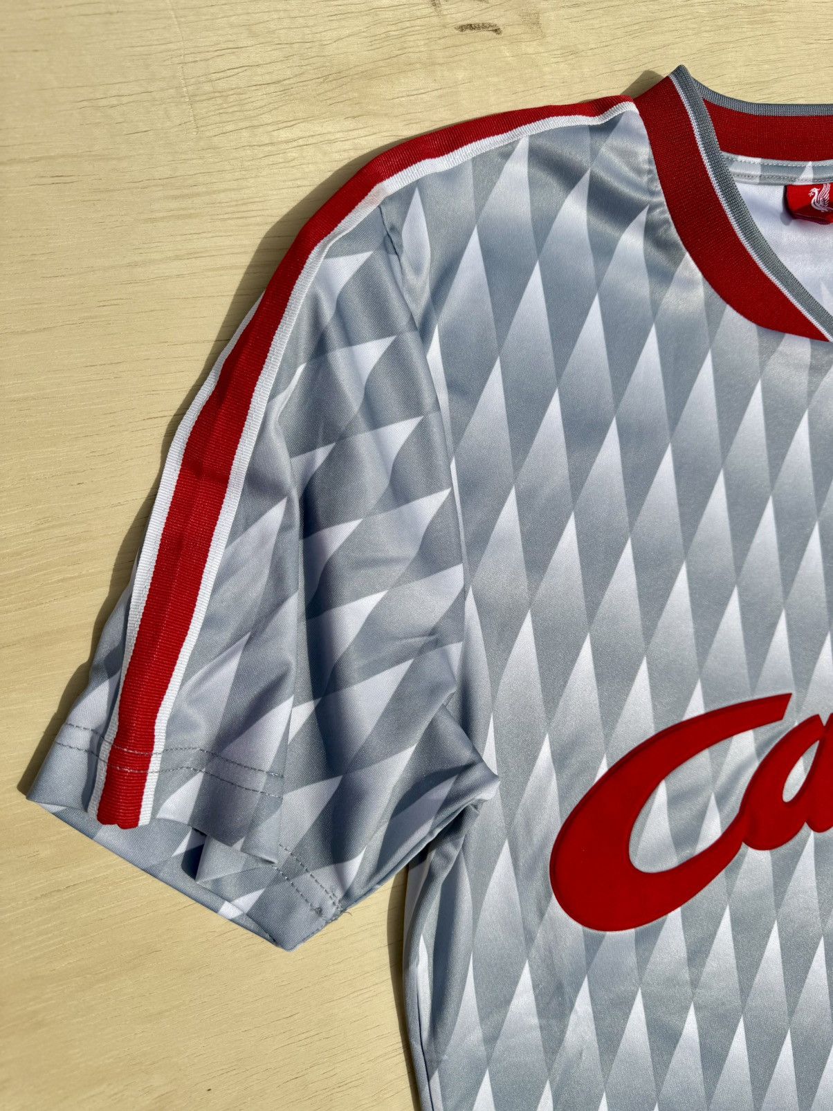Vintage 1991 Candy FC Liverpool Retro Silver Soccer Jersey Size US S / EU 44-46 / 1 - 6 Thumbnail