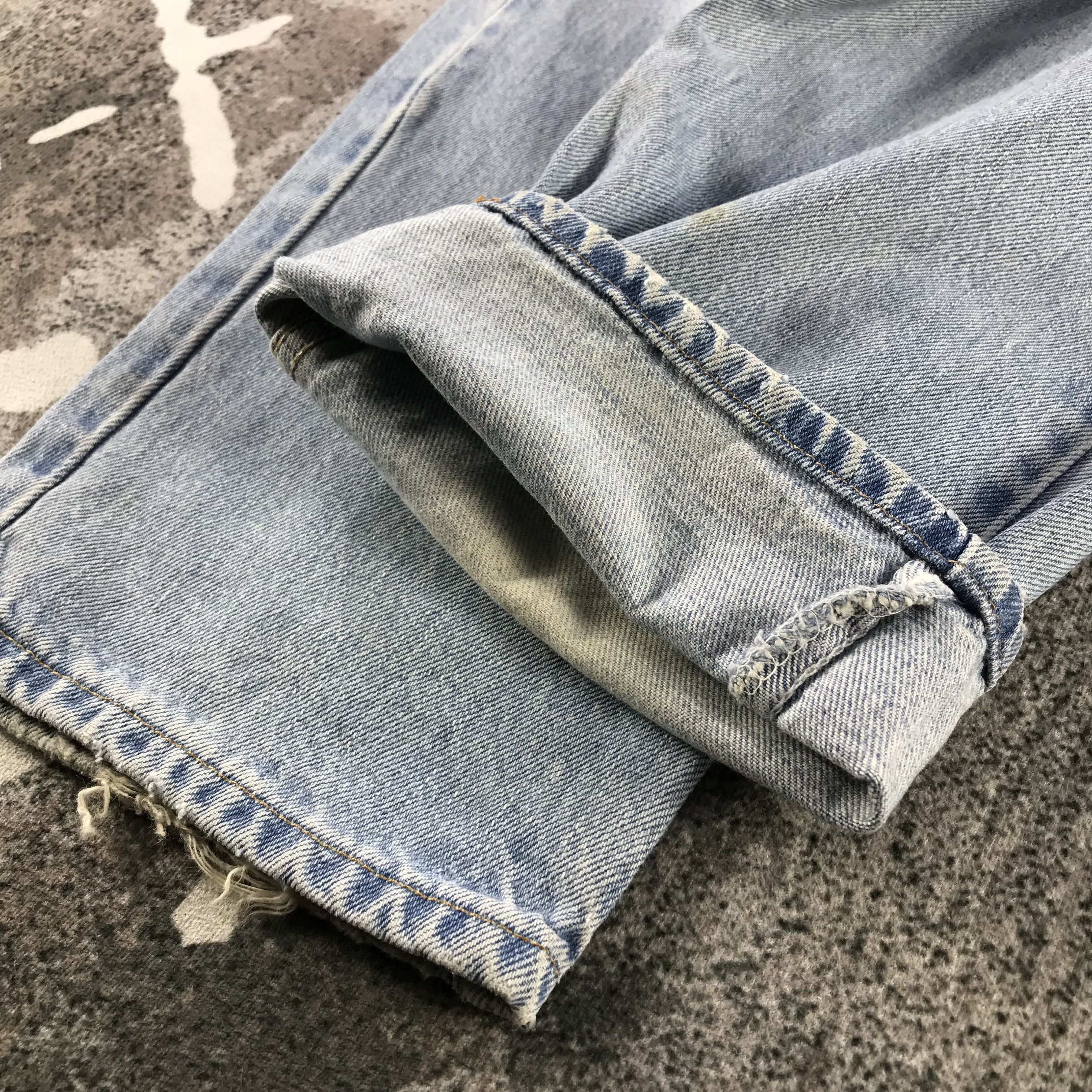 Levi's Vintage Levis 550 Jeans Relaxed Fit Denim KJ3358 Size US 34 / EU 50 - 7 Thumbnail