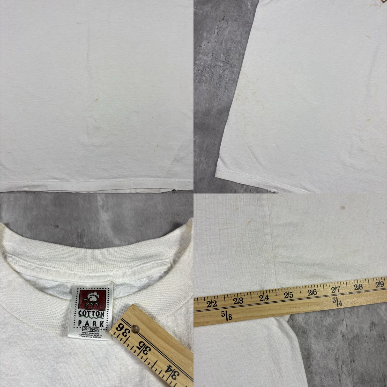 Vintage VINTAGE 90s San Diego Seaport Village T Shirt Embroidered Adult 2XL White Crew Neck Short Sleeve Mens Size US XXL / EU 58 / 5 - 8 Thumbnail