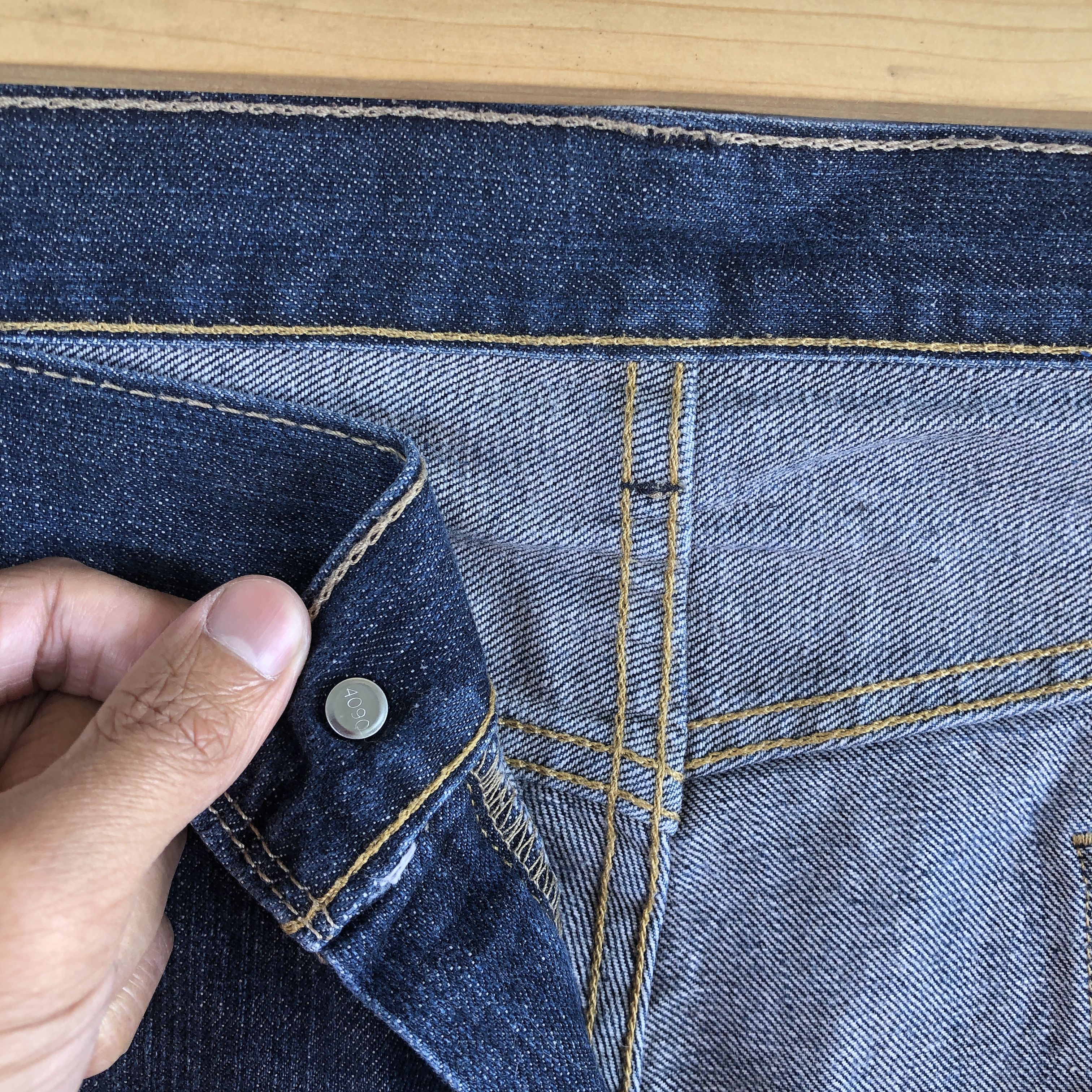 Levi's Crazy Y2K Baggy Levi's 559 Jeans Dark Blue Levis Cyber Denim Size US 42 / EU 58 - 7 Thumbnail
