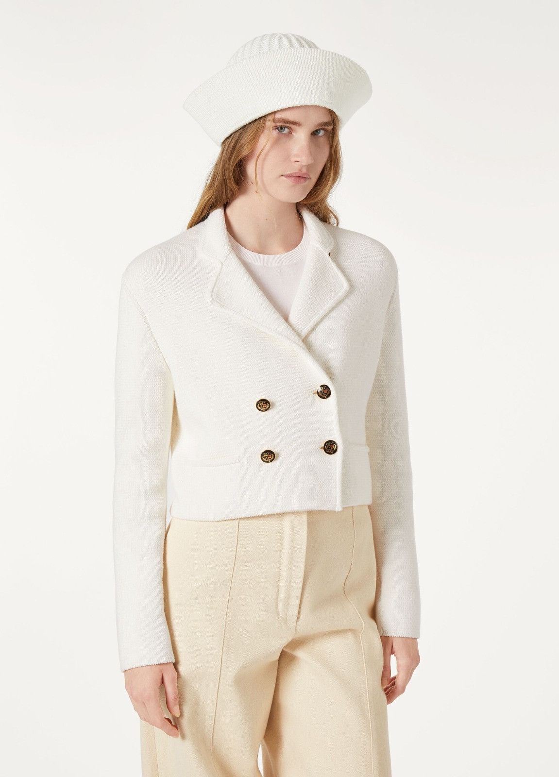 Loro Piana o1srvl11e0526 FAO9859 Moltrasio Jacket in White Size XS / US 0-2 / IT 36-38 - 2 Thumbnail