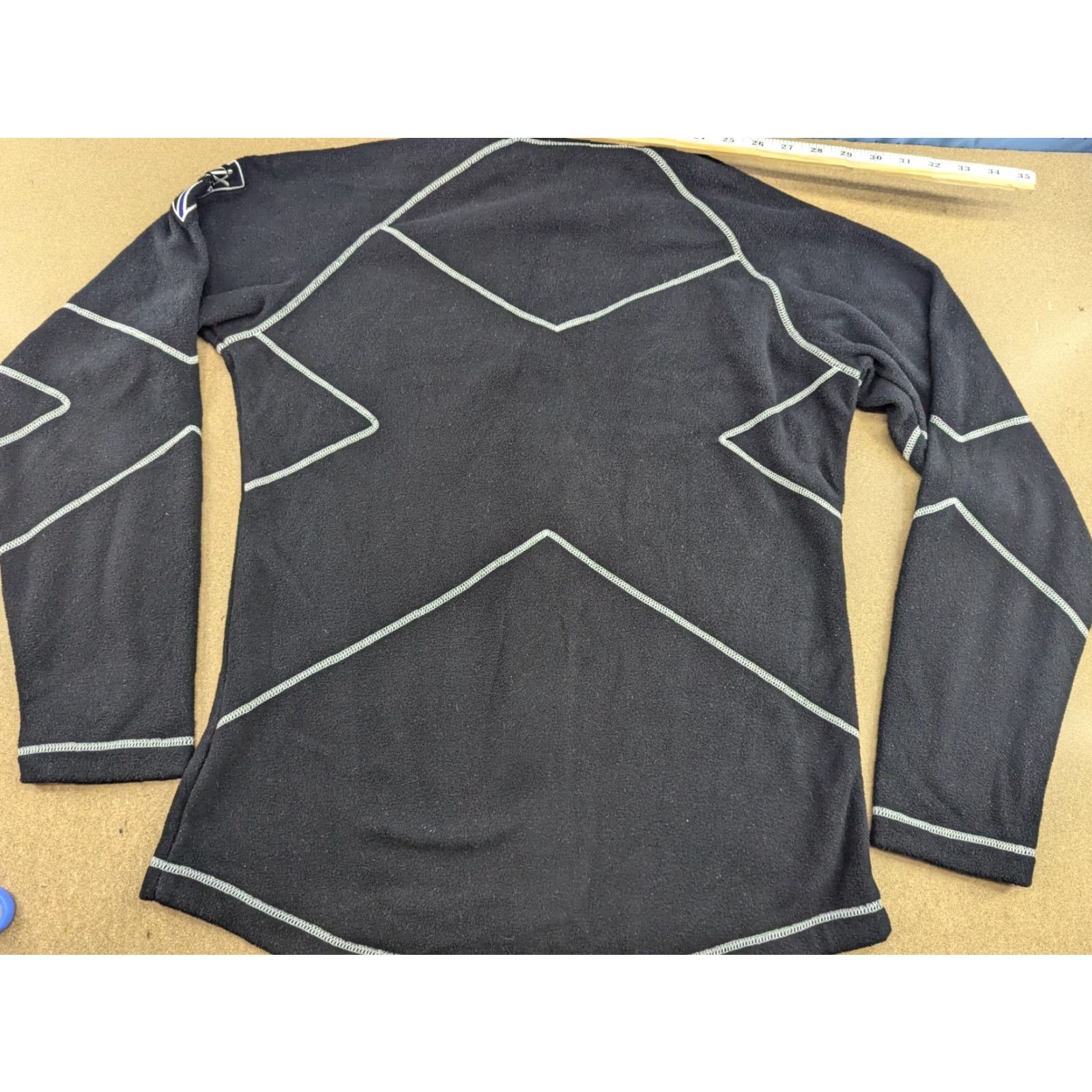 Vintage Swix Ski Jacket Mens M Fleece Black Full Zip Cross Country Sport Shirt Size US M / EU 48-50 / 2 - 2 Thumbnail