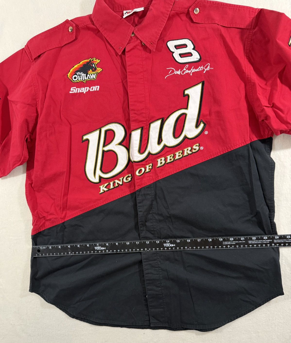 Other Dale Earnhardt Jr Budweiser Racing Shirt 🍺🏁 Size US L / EU 52-54 / 3 - 5 Thumbnail
