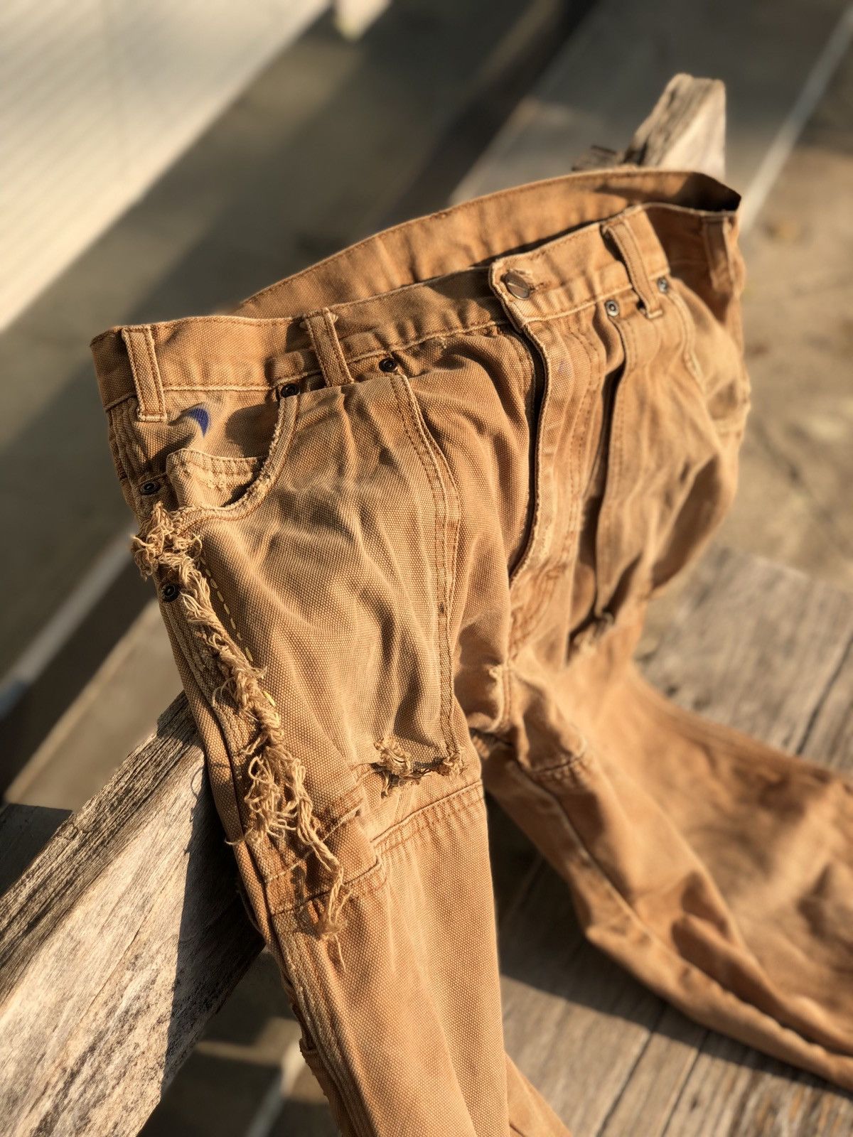 Dickies × Vintage Dickies double Knee 🦉 Size US 32 / EU 48 - 4 Thumbnail