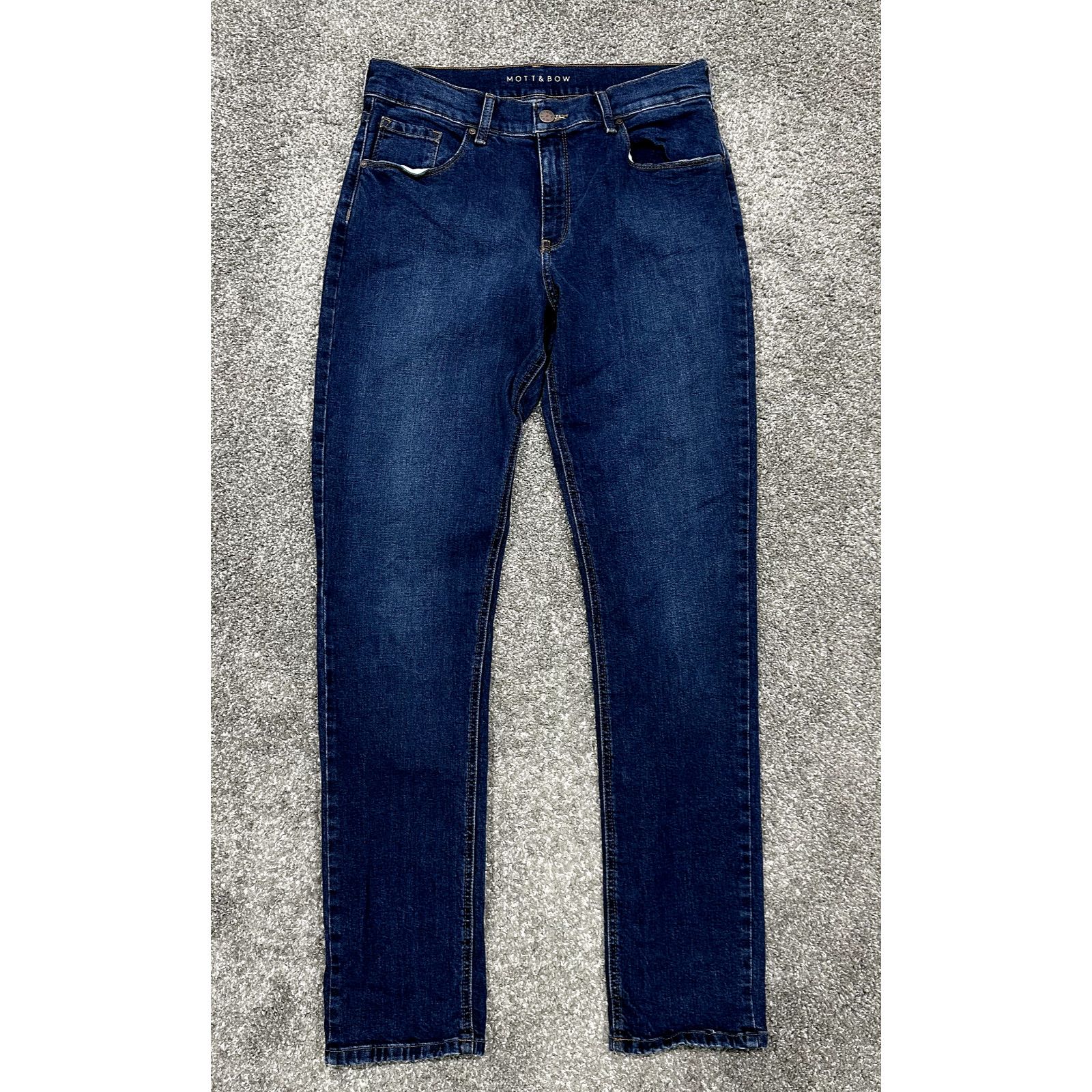 Mott & Bow Mott & Bow Boyfriend Jeans Womens Blue Denim Size 29X32 Size 29" - 1 Thumbnail