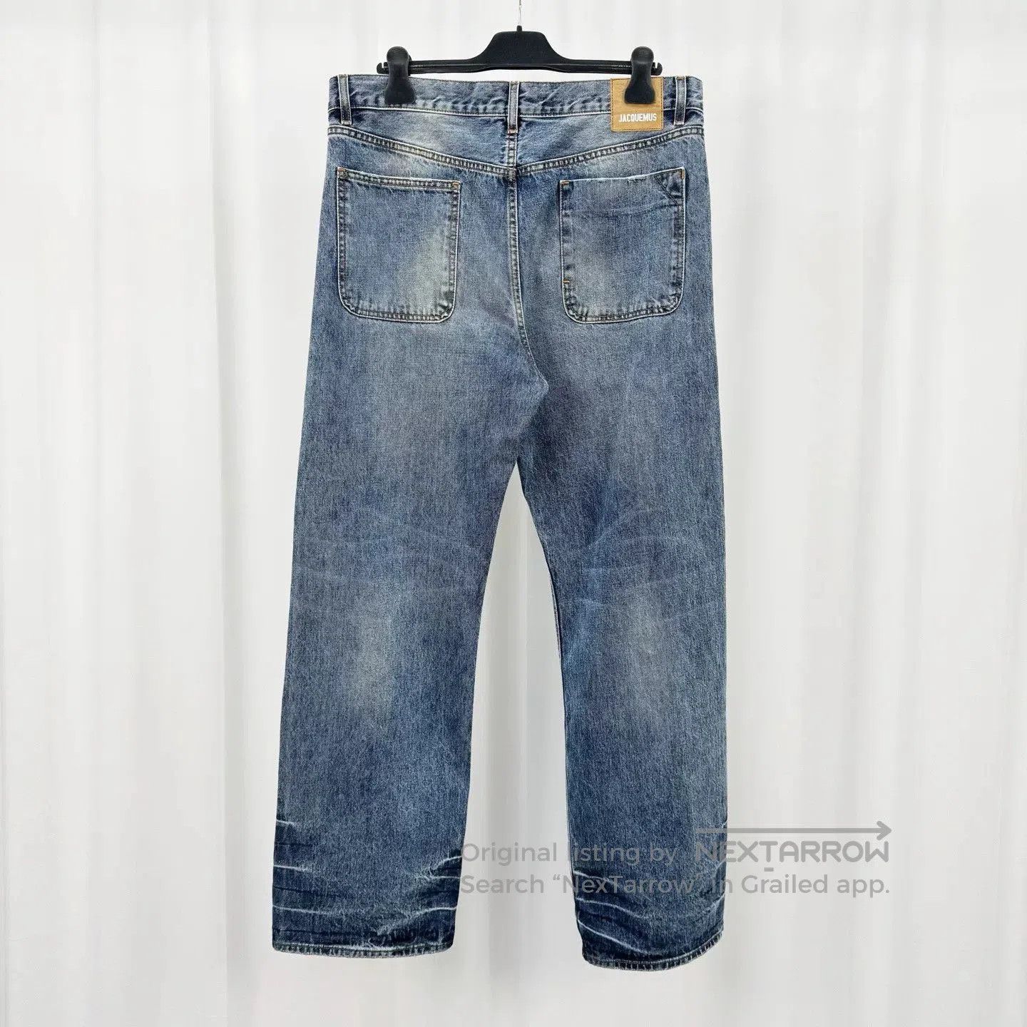 Jacquemus Jacquemus 23SS Distressed Washed Jeans. Size US 34 / EU 50 - 2 Thumbnail