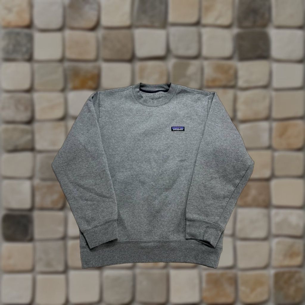 Patagonia Patagonia Sweatshirt Pullover Mens Small Gray Cotton Blend Logo Fleece Outdoor 90s? Size US S / EU 44-46 / 1 - 1 Thumbnail
