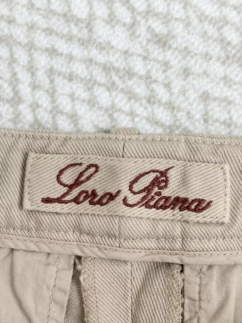 Loro Piana LORO PIANA Pure color fashion casual trousers Size US 40 / EU 56 - 4 Thumbnail