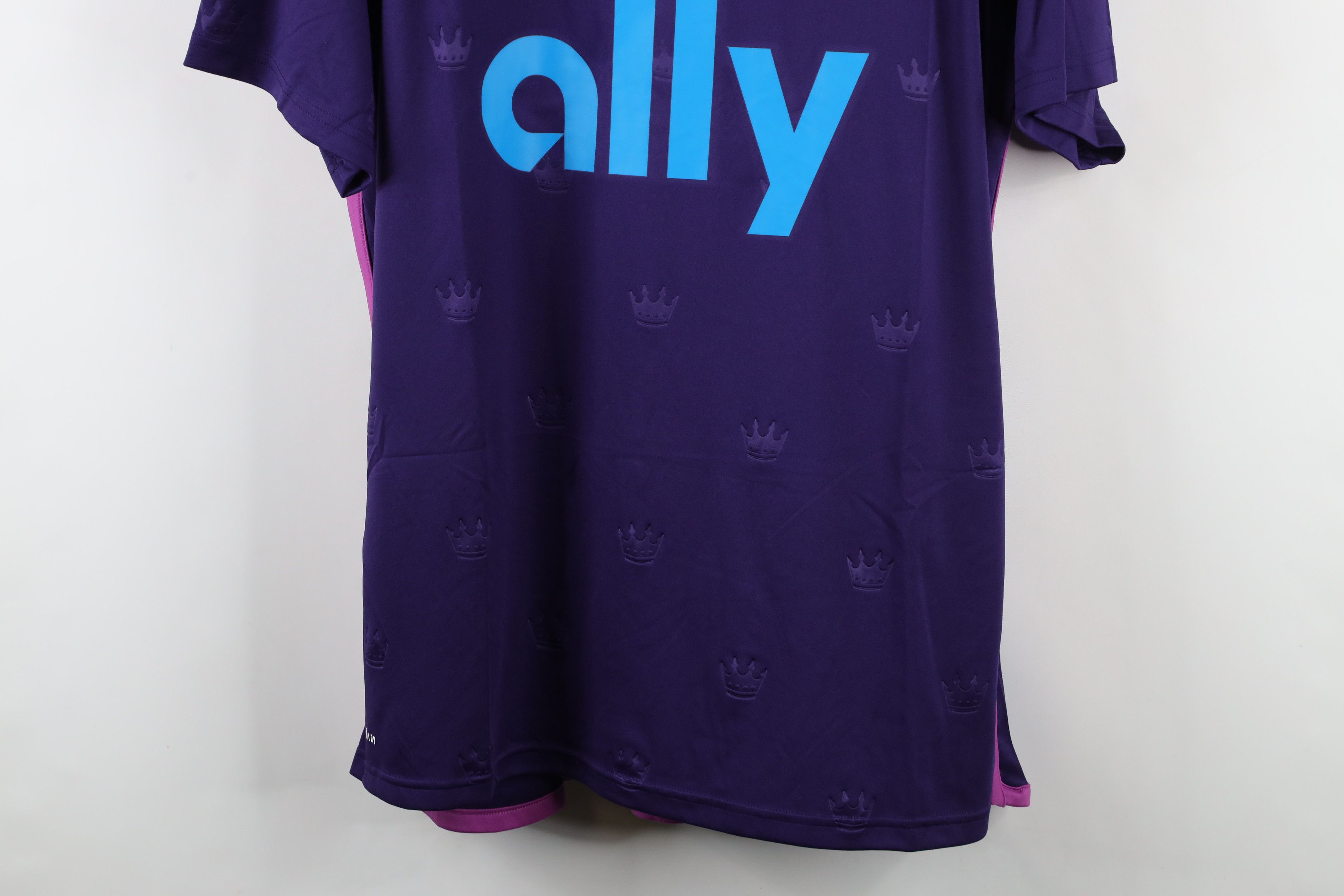 Adidas × Vintage New Adidas Charlotte Club Soccer Jersey Futbol Purple Size US XL / EU 56 / 4 - 3 Thumbnail