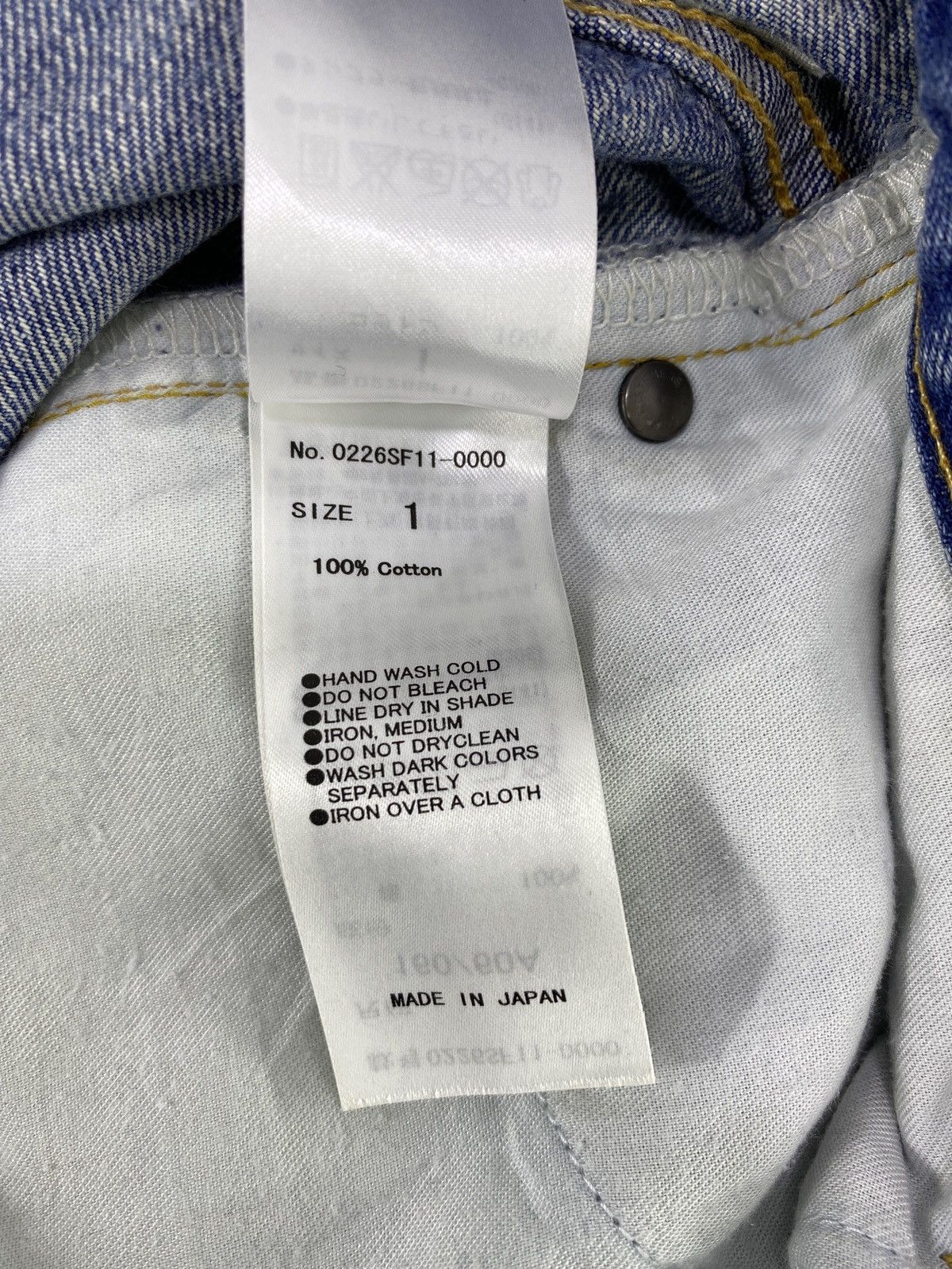 If Six Was Nine × Japanese Brand × Le Grande Bleu (L.G.B.) Moussy Japan Blue Wash Jeans-J1134 Size US 28 / EU 44 - 10 Thumbnail