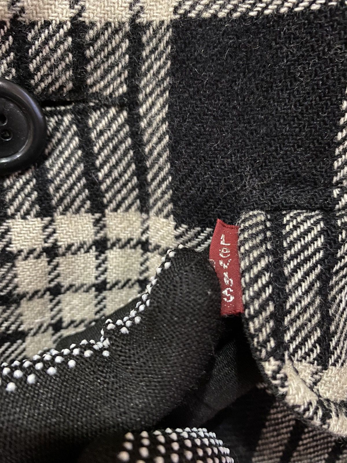Levi's Levi’s Vintage Plaid Wool Jacket - Classic and Timeless Size US L / EU 52-54 / 3 - 4 Thumbnail