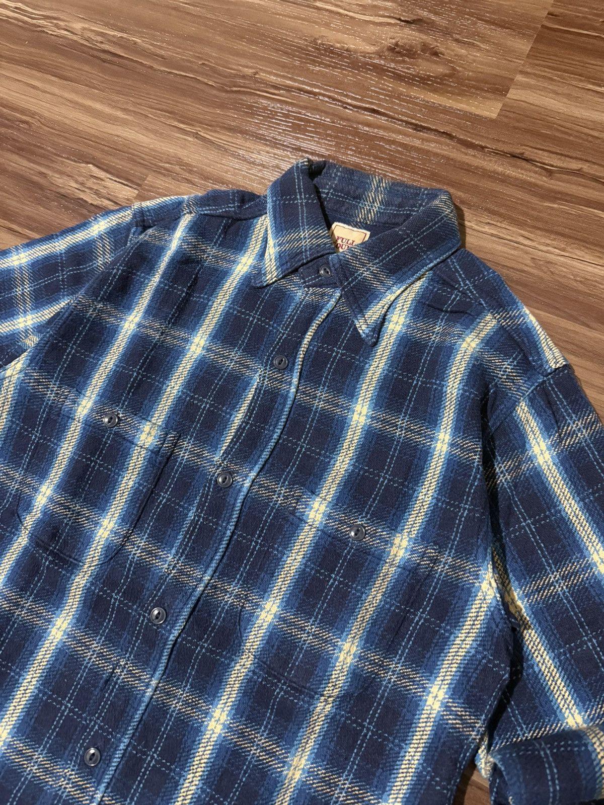 Full Count & Co. Vintage full count heavyweight flannel Size US L / EU 52-54 / 3 - 2 Thumbnail