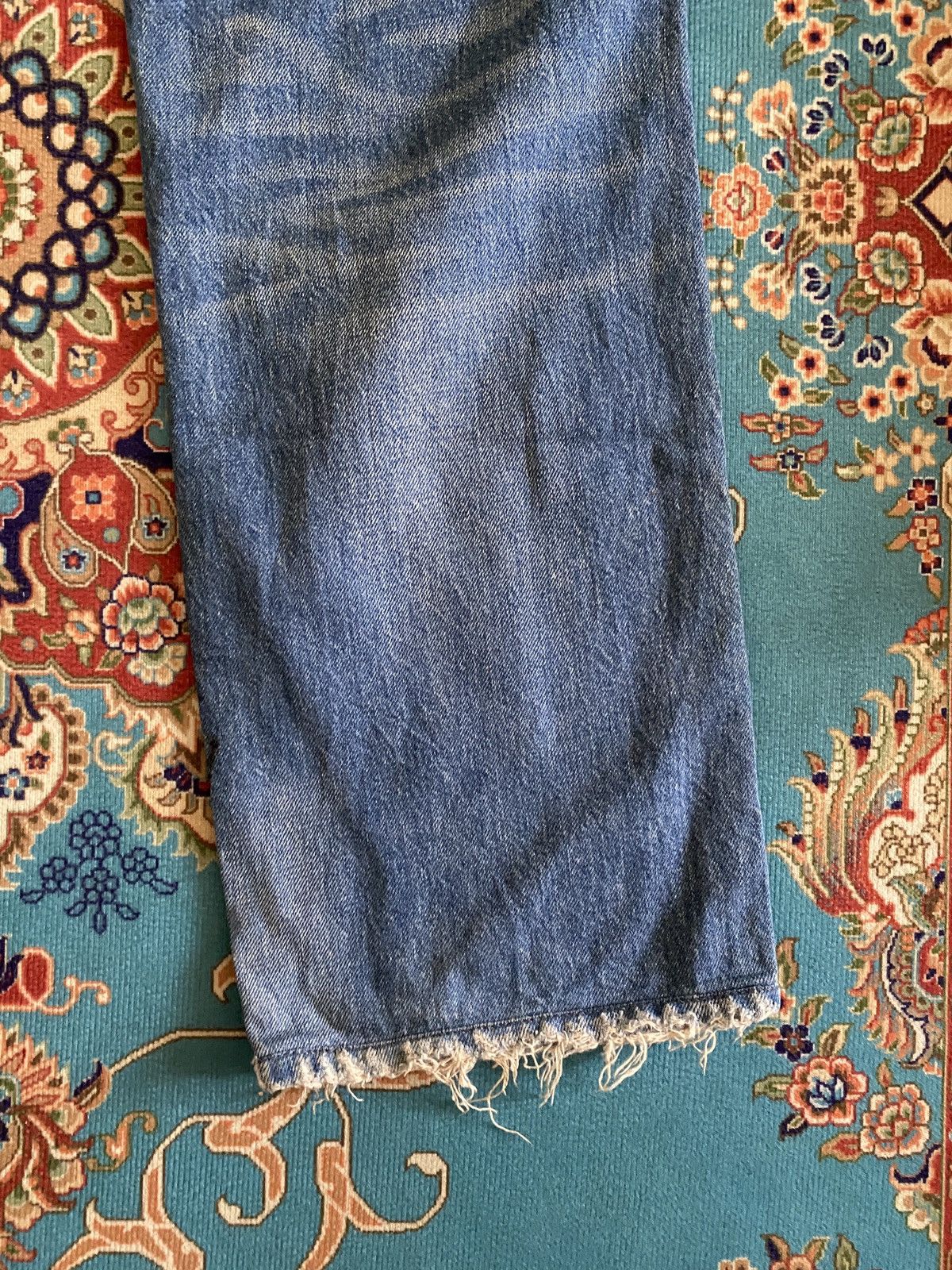 Diesel × Japanese Brand Diesel Loiku Fatigue Distressed Denim Size US 33 - 11 Thumbnail