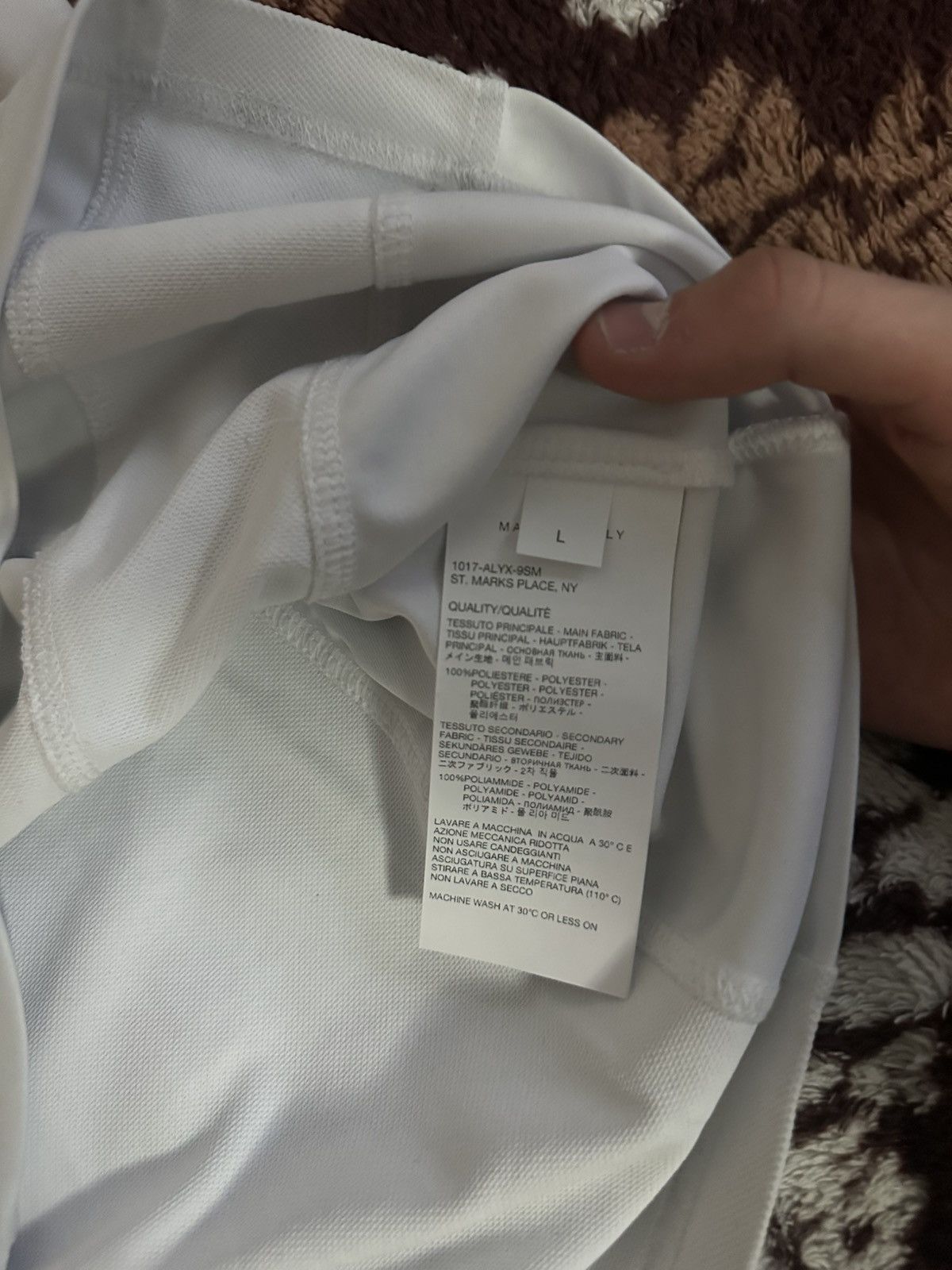 1017 ALYX 9SM Alyx Dirty OffWhite long sleeve Size US L / EU 52-54 / 3 - 3 Thumbnail