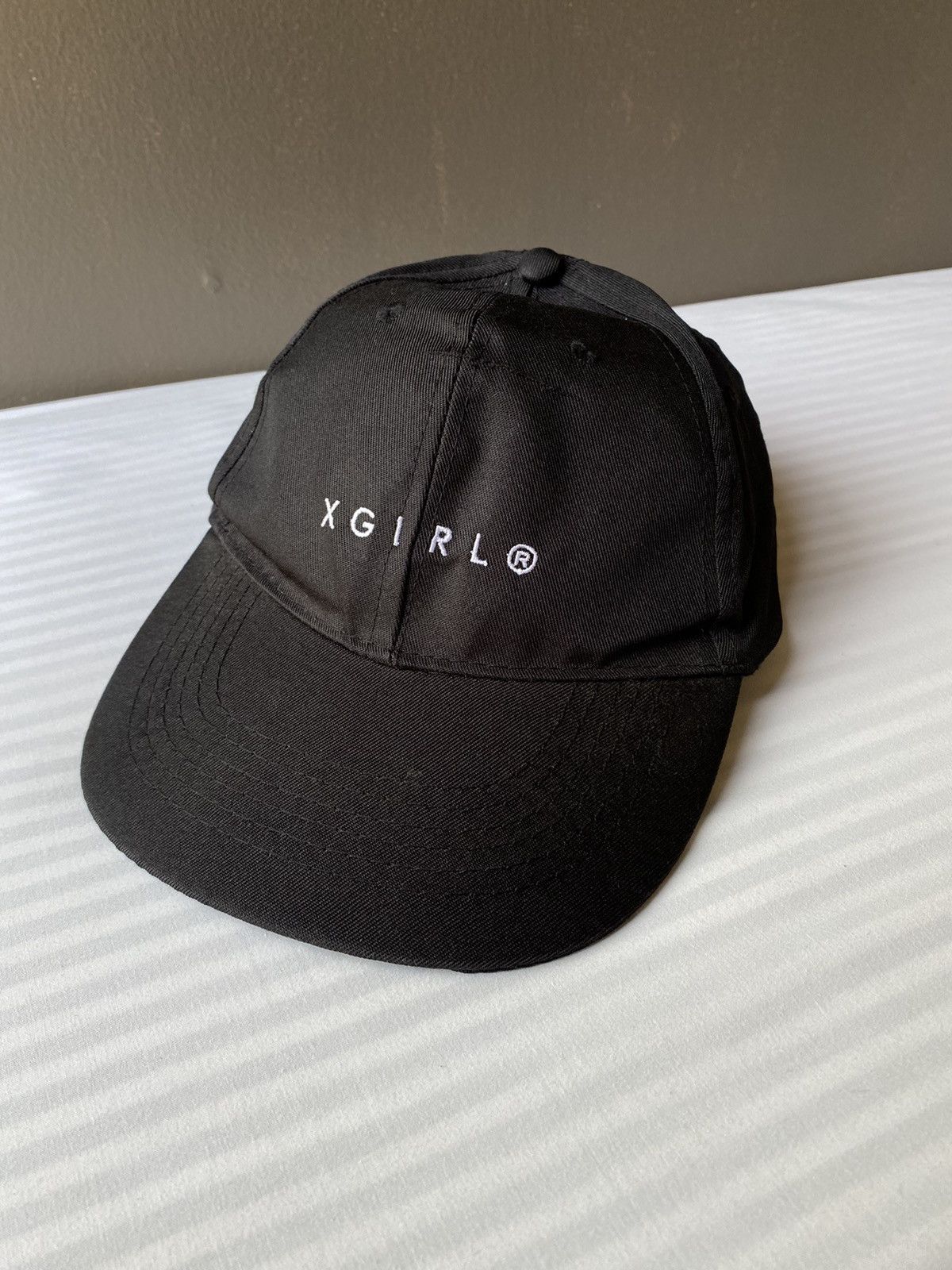 X girl black cap