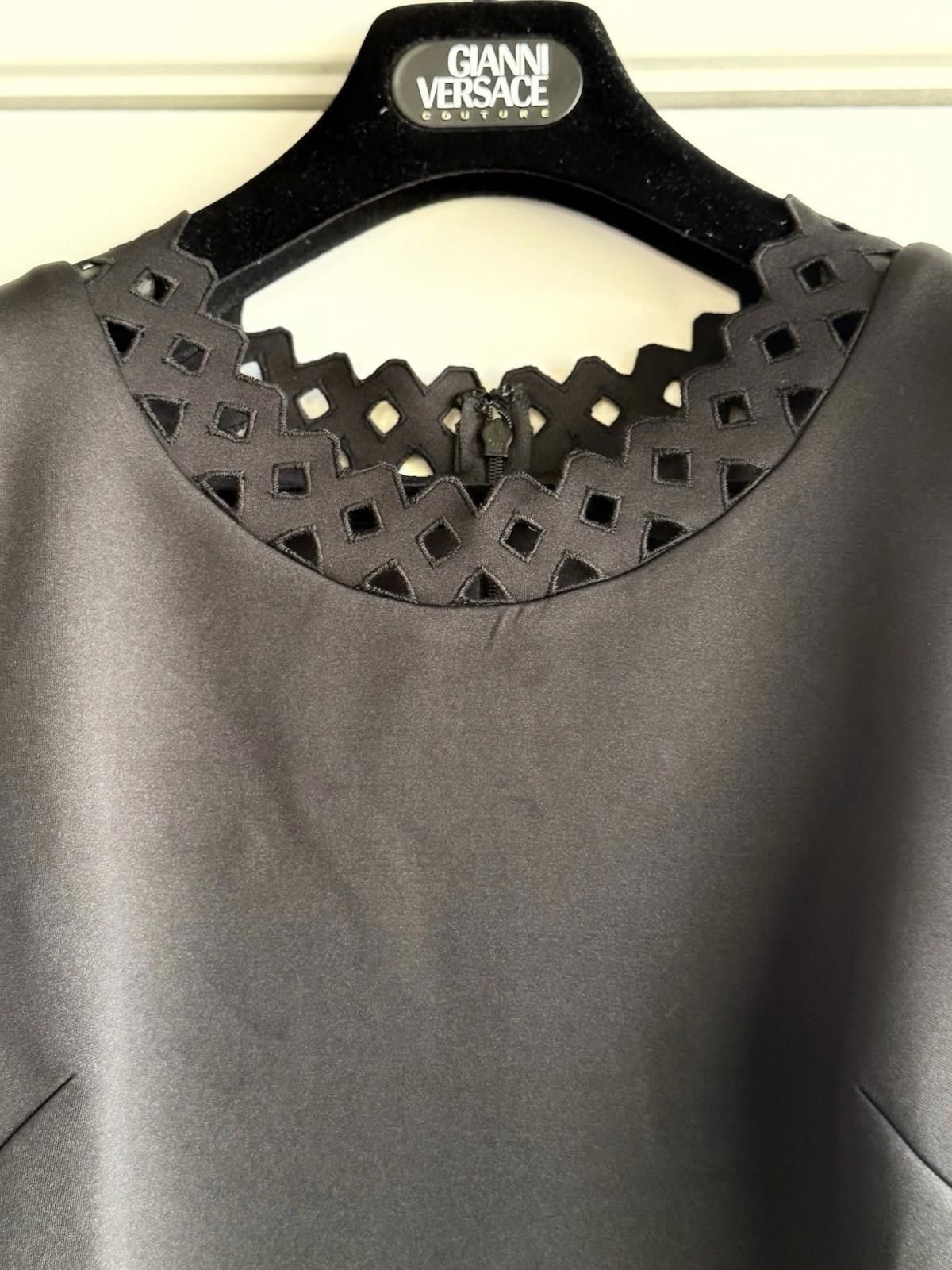 Other WHBM Black SL Scuba Dress with Geometric Cutouts Size 6 NWT Size M / US 6-8 / IT 42-44 - 8 Thumbnail