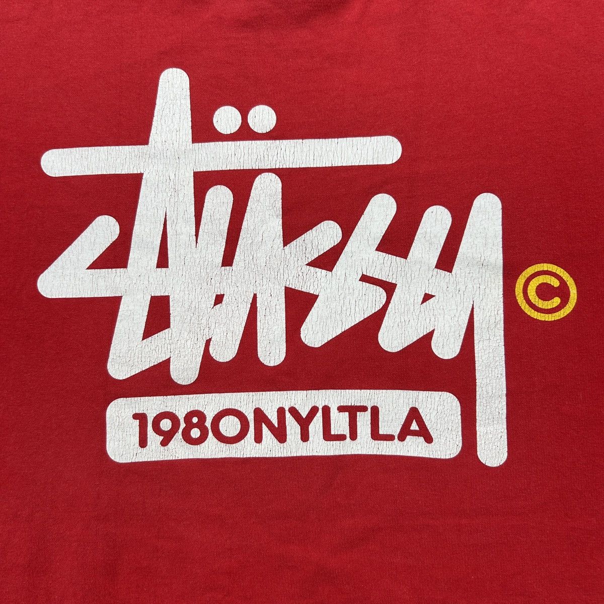 Stussy × Vintage Vintage Stussy 1980NYLTLA T-Shirt Size US M / EU 48-50 / 2 - 8 Thumbnail