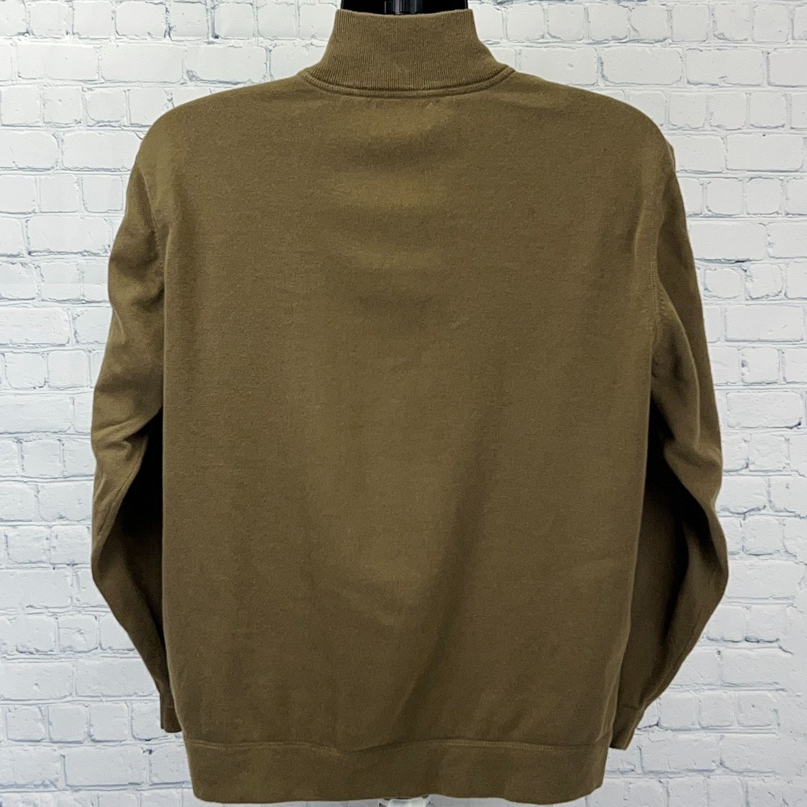 Nat Nast Nat Nast Full Zip Sweater Long Sleeve Mock Neck Green L Size US L / EU 52-54 / 3 - 2 Thumbnail