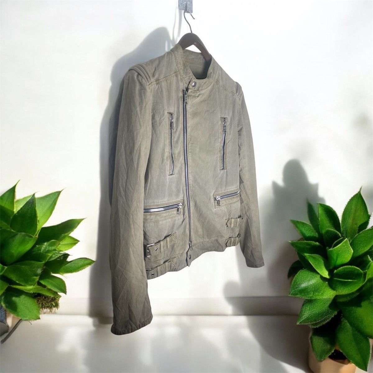 Balmain Balmain Paris Spring Summer 2016 Zip Up Biker Jacket Size US L / EU 52-54 / 3 - 3 Thumbnail