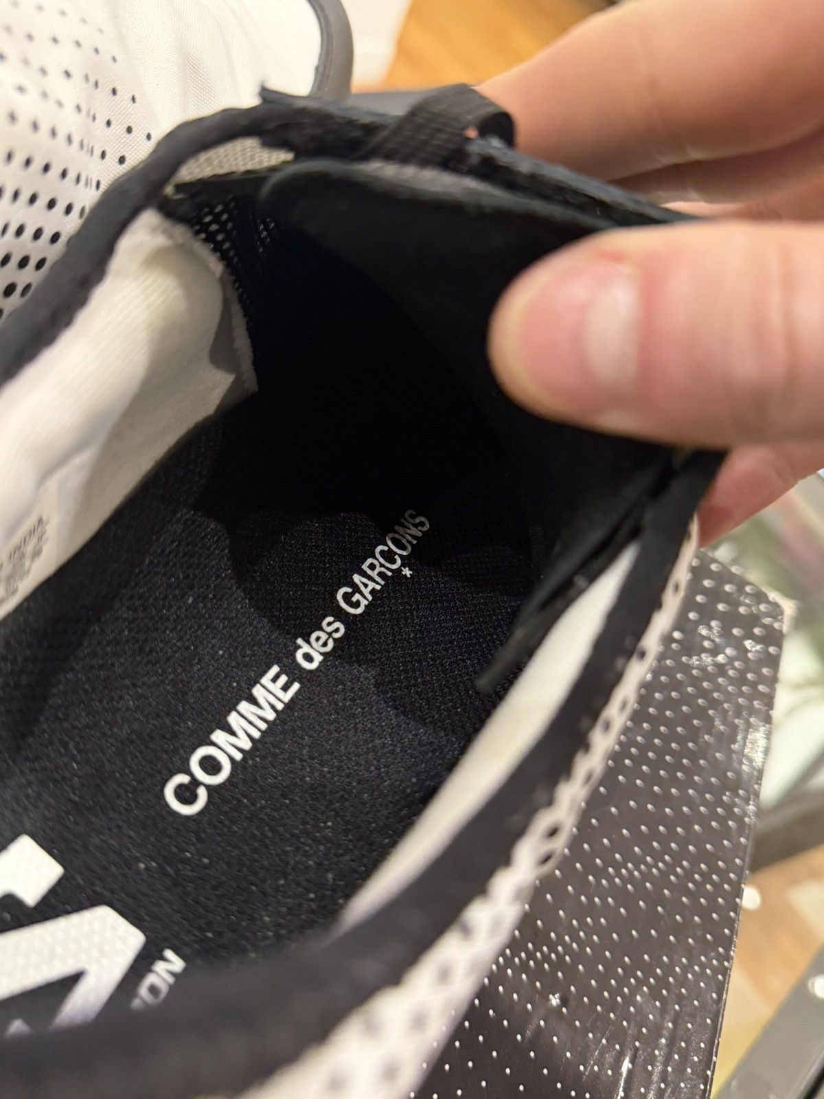 Salomon Salomon x CDG SR901E Re CO - White/Black Size US 11 / EU 44 - 5 Thumbnail