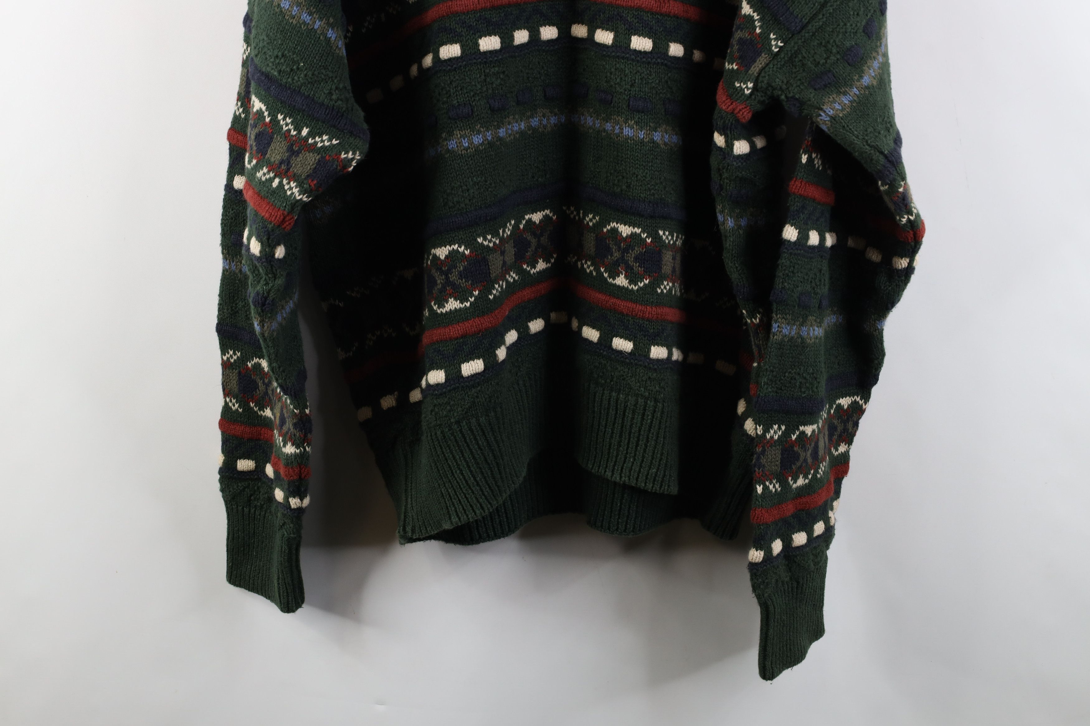 Vintage Vintage 90s Streetwear Coogi Style Fair Isle Knit Sweater Size US XL / EU 56 / 4 - 10 Thumbnail