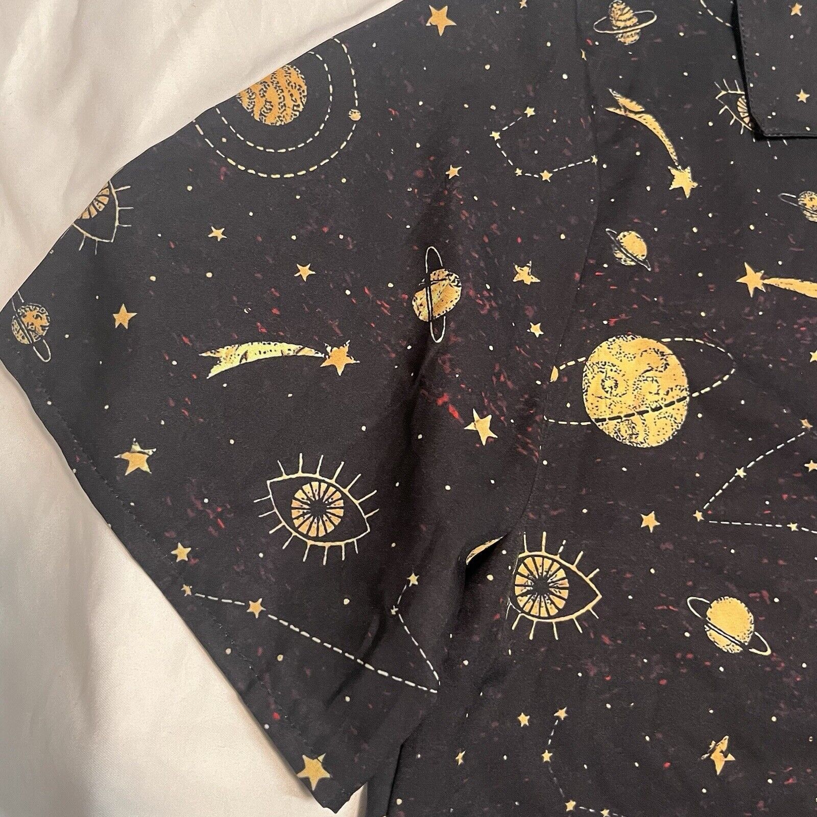 Other Romwe Button Up Astrology Patterned Shirt Size M / US 6-8 / IT 42-44 - 3 Thumbnail