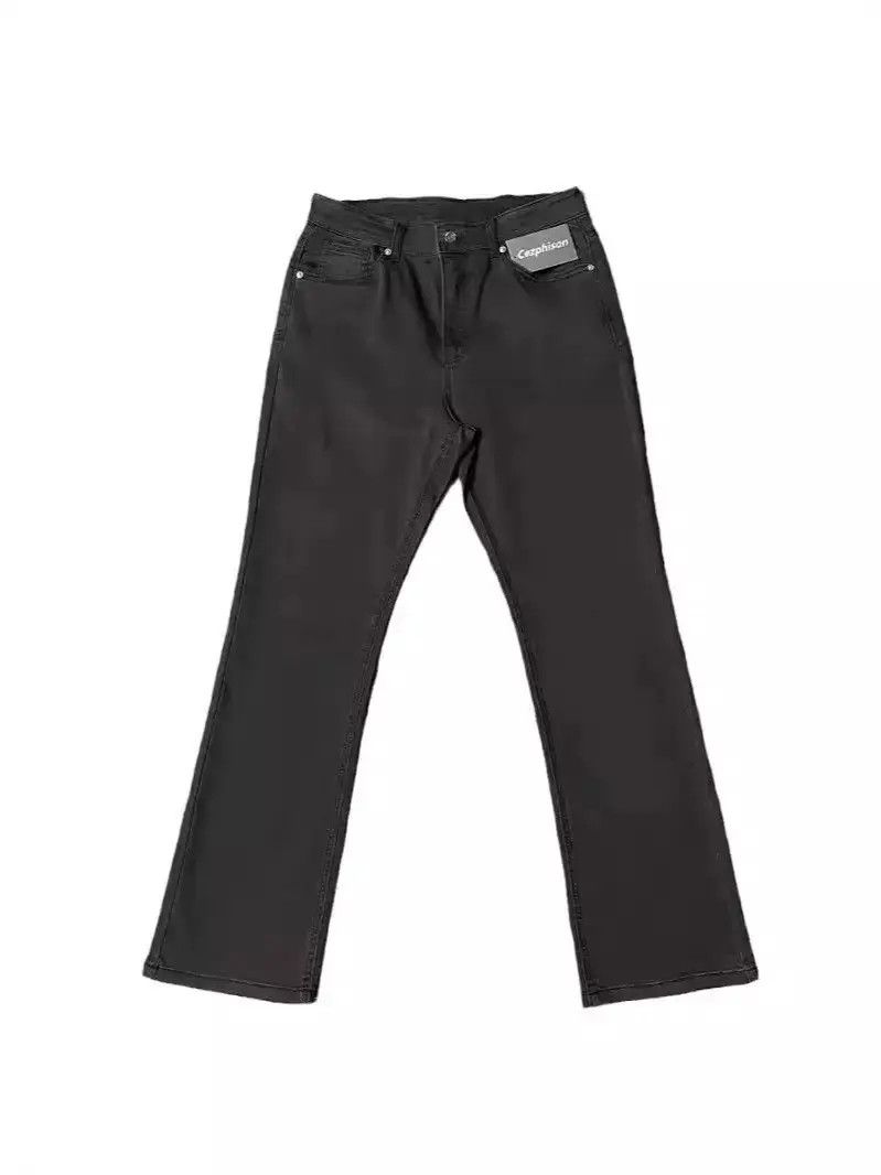 Japanese Brand Retro loose casual micro flared jeans Size US 30 / EU 46 - 6 Thumbnail