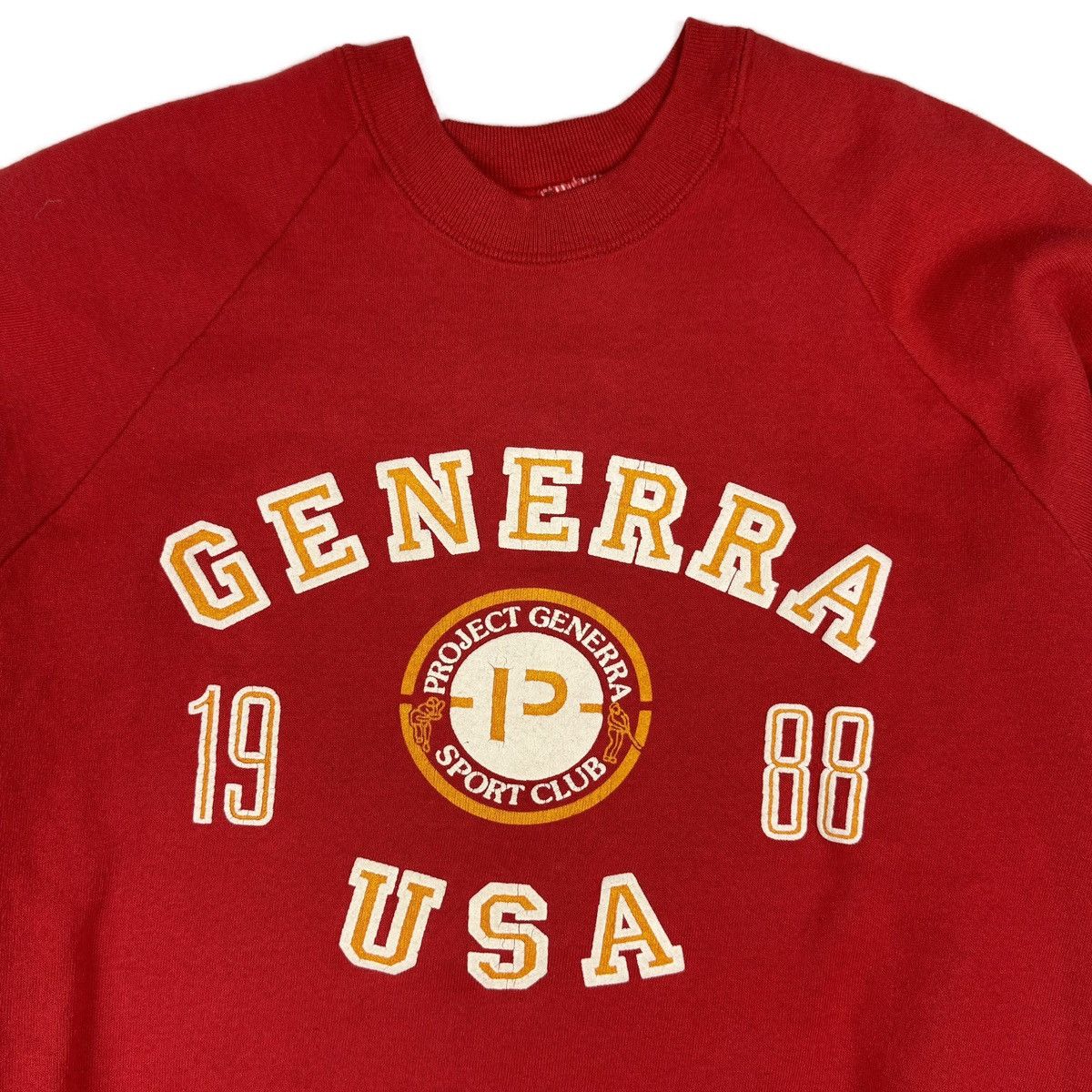 Fruit Of The Loom × Vintage Vintage 90s Generra crewneck size large Size US L / EU 52-54 / 3 - 2 Thumbnail