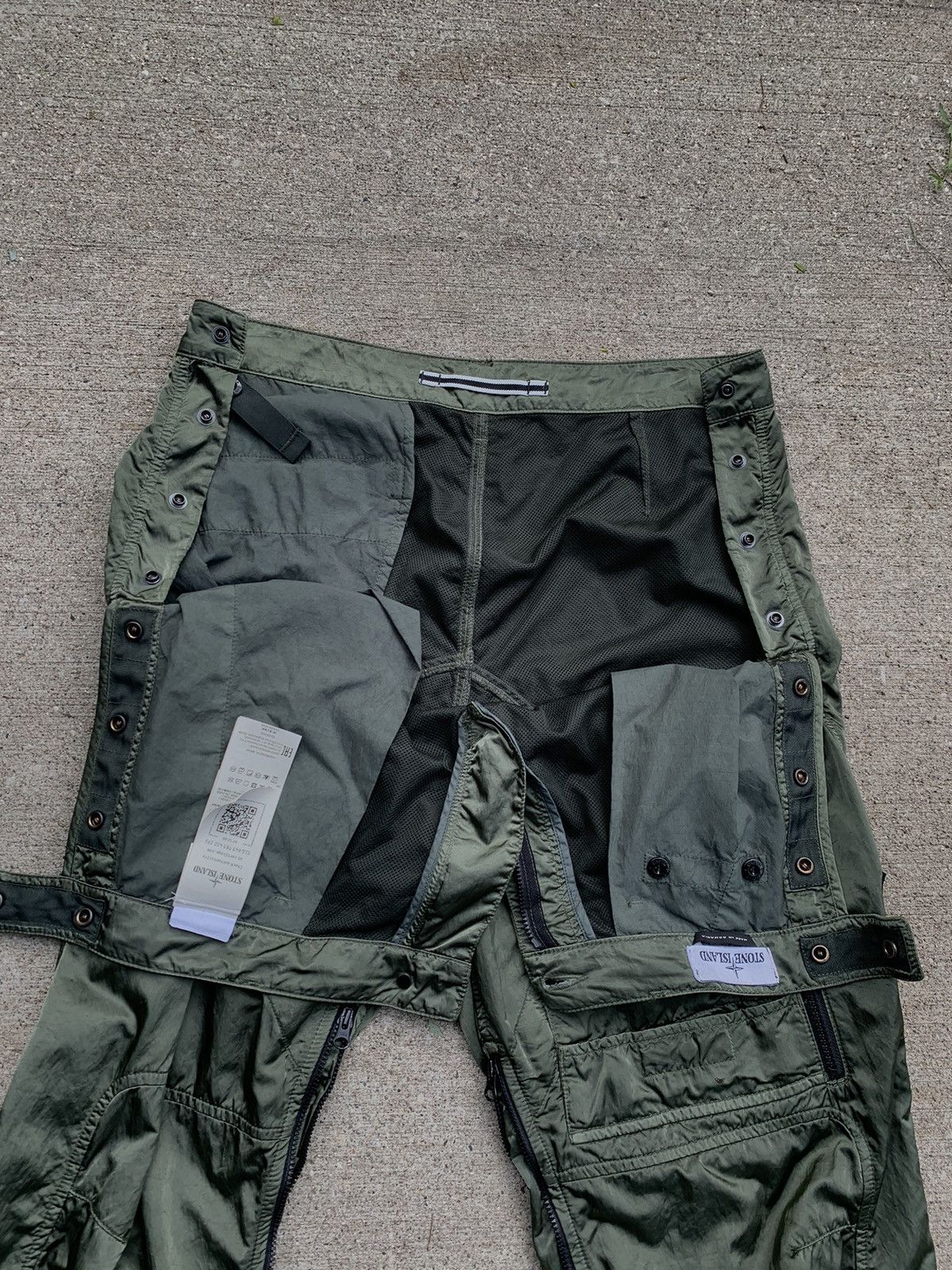 Stone Island S/s21 stone island parachute pants Size US 31 - 6 Thumbnail