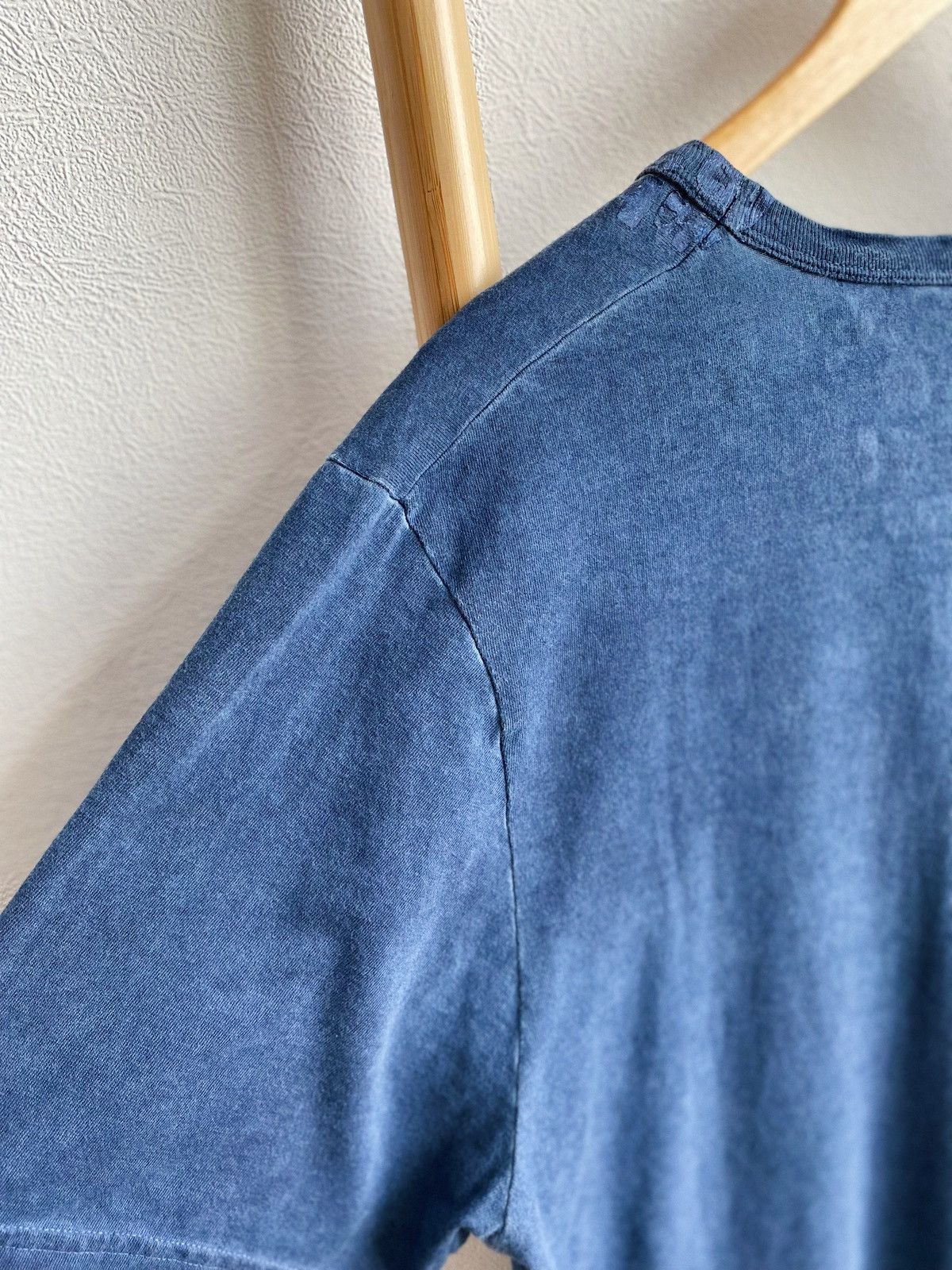 Maison Margiela MAISON MARTIN MARGIELA AIDS garment dyed v- neck t-shirt Size US L / EU 52-54 / 3 - 11 Thumbnail