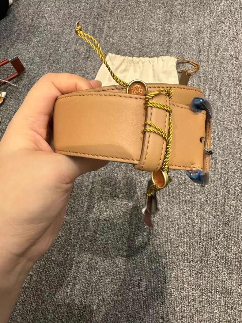 Loro Piana LORO PIANA leather belt Size ONE SIZE - 2 Thumbnail