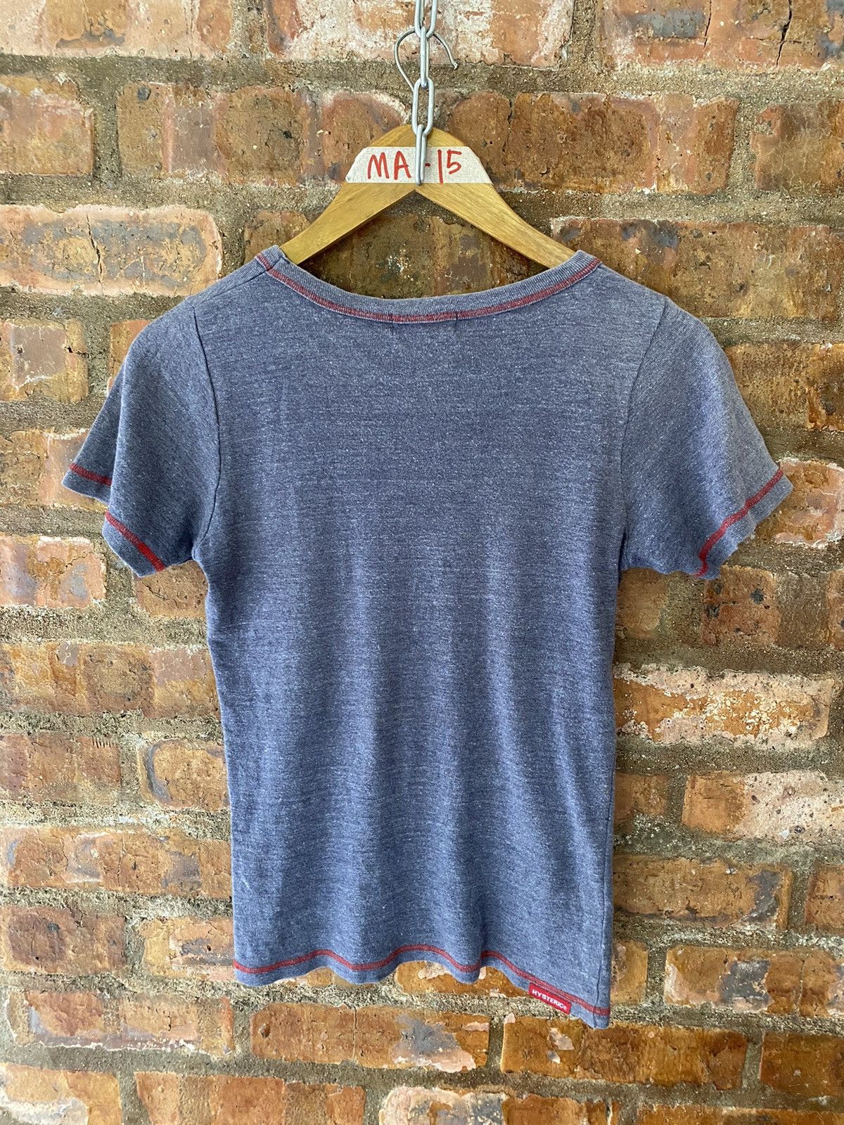 Hysteric Glamour 🔥1990s Hysteric ring pi up girl tee Size M / US 6-8 / IT 42-44 - 6 Thumbnail