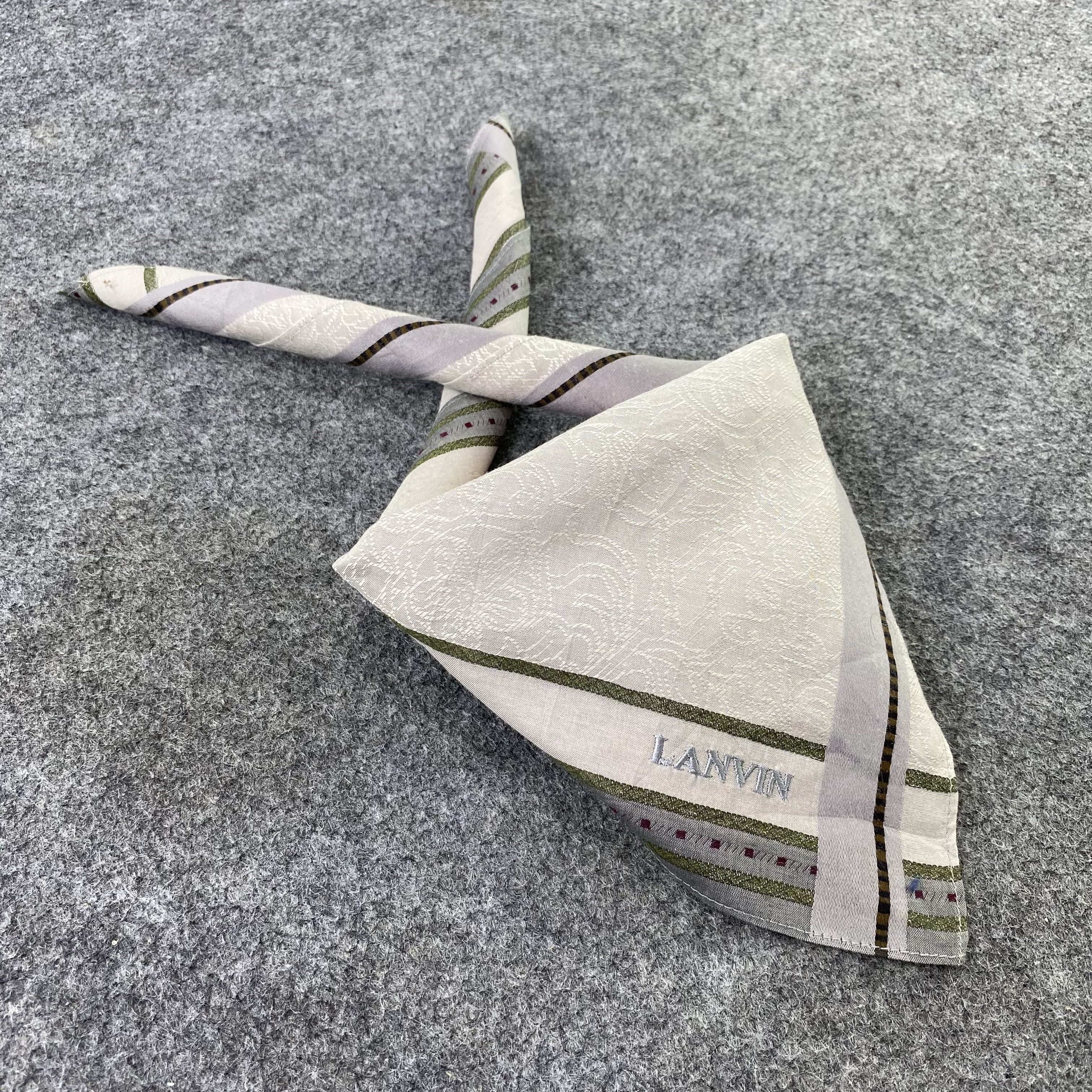 Lanvin Lanvin Handkerchief / Bandana / Neckerchief / Headscarf-B853 Size ONE SIZE - 1 Thumbnail