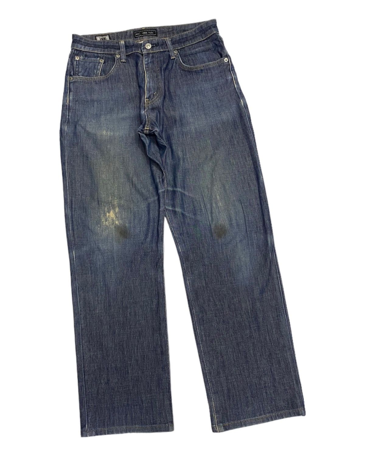 Edwin EDWIN 503FLEX BAGGY DISTRESSED DENIM UNDERCOVER STYLE DESIGN Size US 31 - 2 Thumbnail