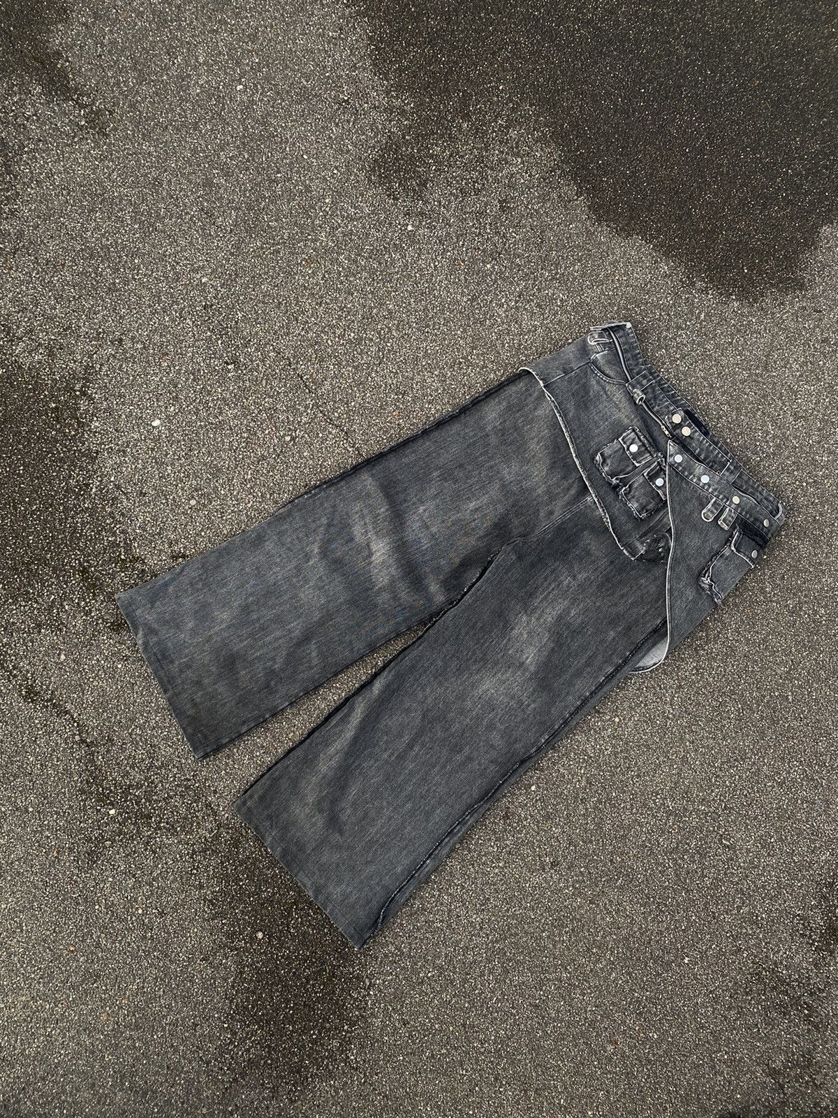 Vintage RANGER CARTEL SKIRT DENIM Size US 34 / EU 50 - 1 Thumbnail