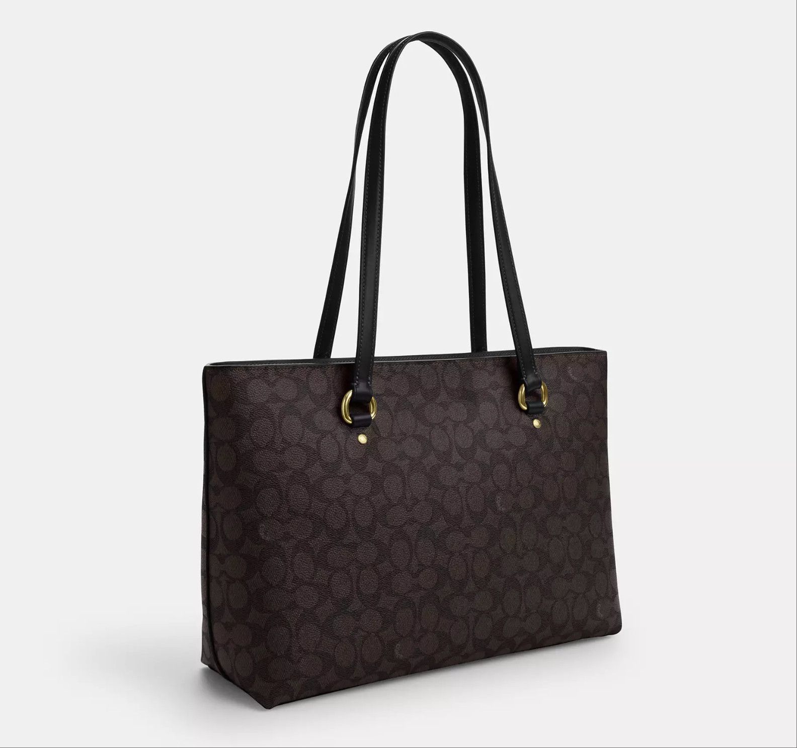 Coach Station Tote Bag In Signature Canvas CCD69 Size ONE SIZE - 9 Thumbnail