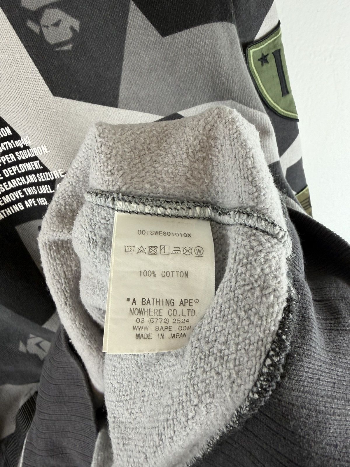 Bape SS18 Bape Splinter Camo Patched Wide Crewneck Size US S / EU 44-46 / 1 - 8 Thumbnail