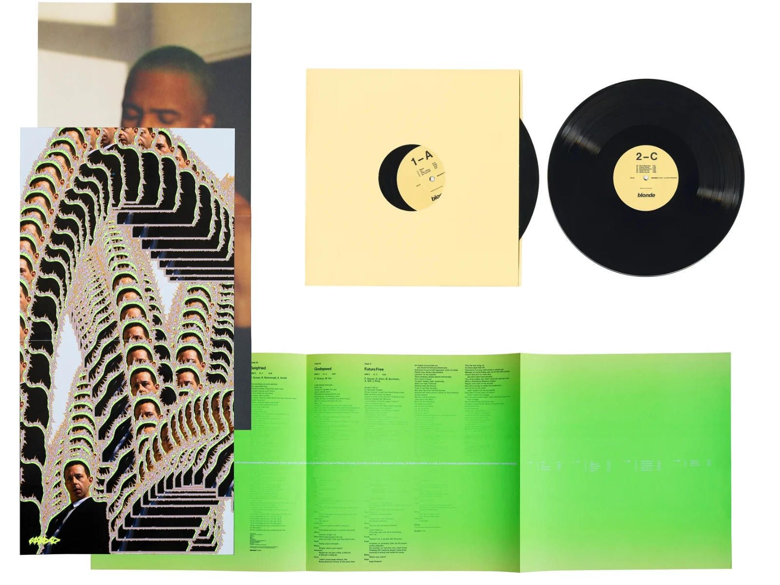 Other SEALED - Frank Ocean - Blonde 2x LP Vinyl w/ Poster Size ONE SIZE - 4 Thumbnail