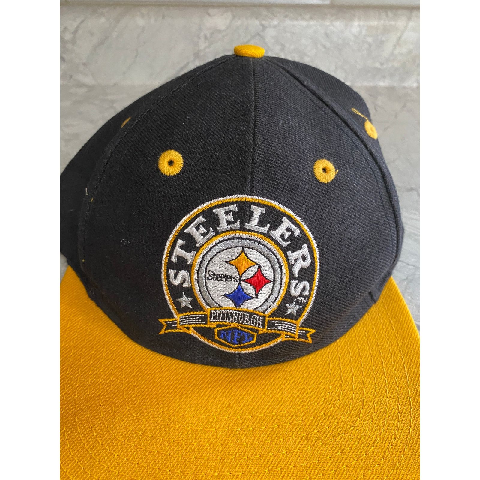 NFL Vintage Pittsburgh Steelers Snapback Hat Size ONE SIZE - 3 Thumbnail