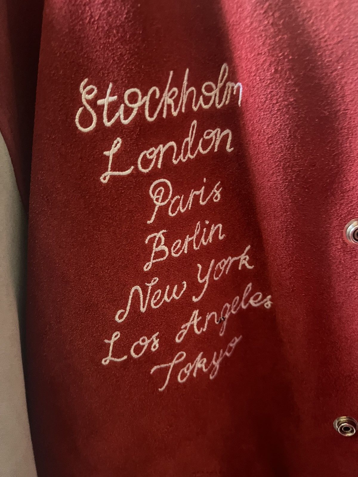 Sneakersnstuff × Vanson Leathers Vanson x Sneakersnstuff Suede Jacket Size XL Size US XL / EU 56 / 4 - 4 Thumbnail