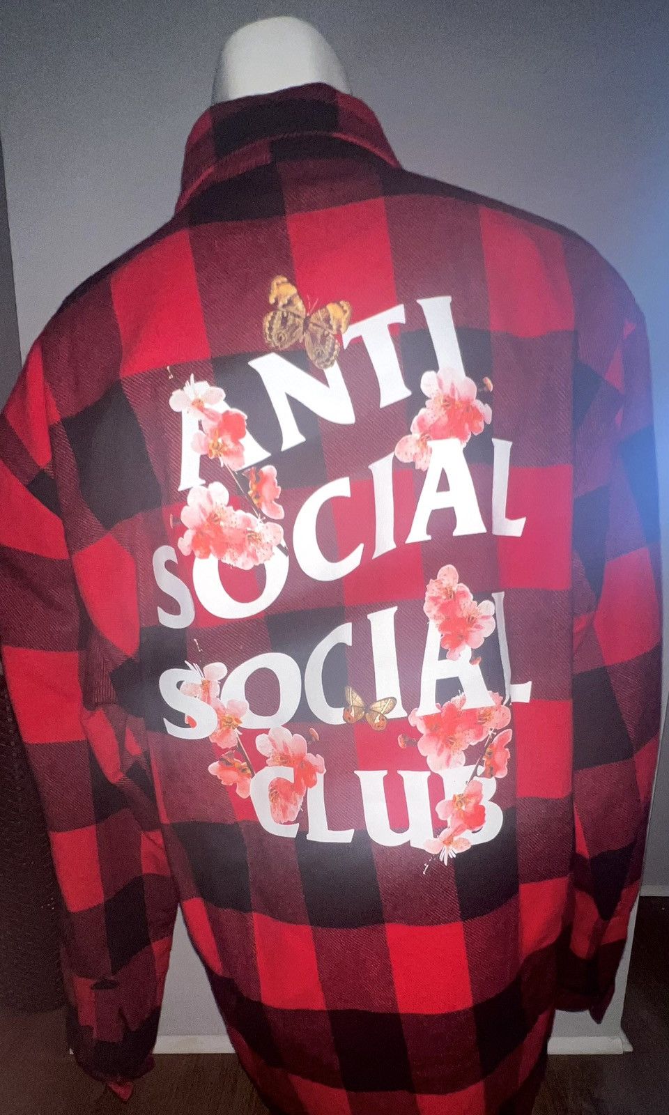Anti Social Social Club Anti Social Social Club Plaid Flannel Size US M / EU 48-50 / 2 - 2 Thumbnail