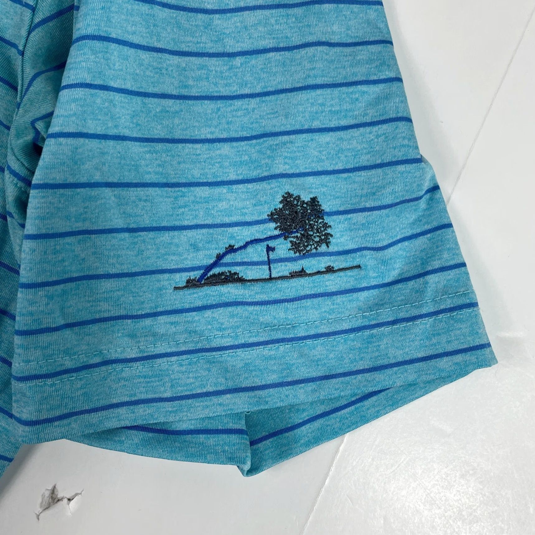 johnnie-O johnnie-O Polo Shirt Men Small Blue Golf Short Sleeve Golfer Golfing Performance Size US S / EU 44-46 / 1 - 4 Thumbnail
