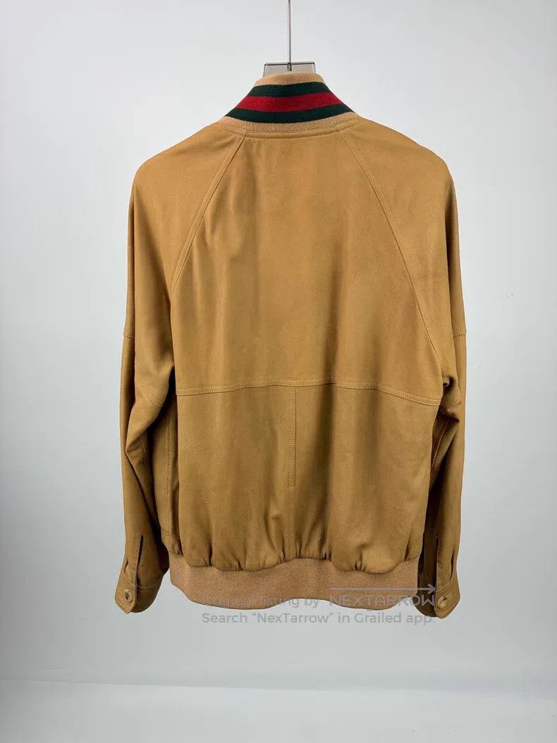 Gucci Gucci Striped collar sheepskin jacket Size US M / EU 48-50 / 2 - 2 Thumbnail