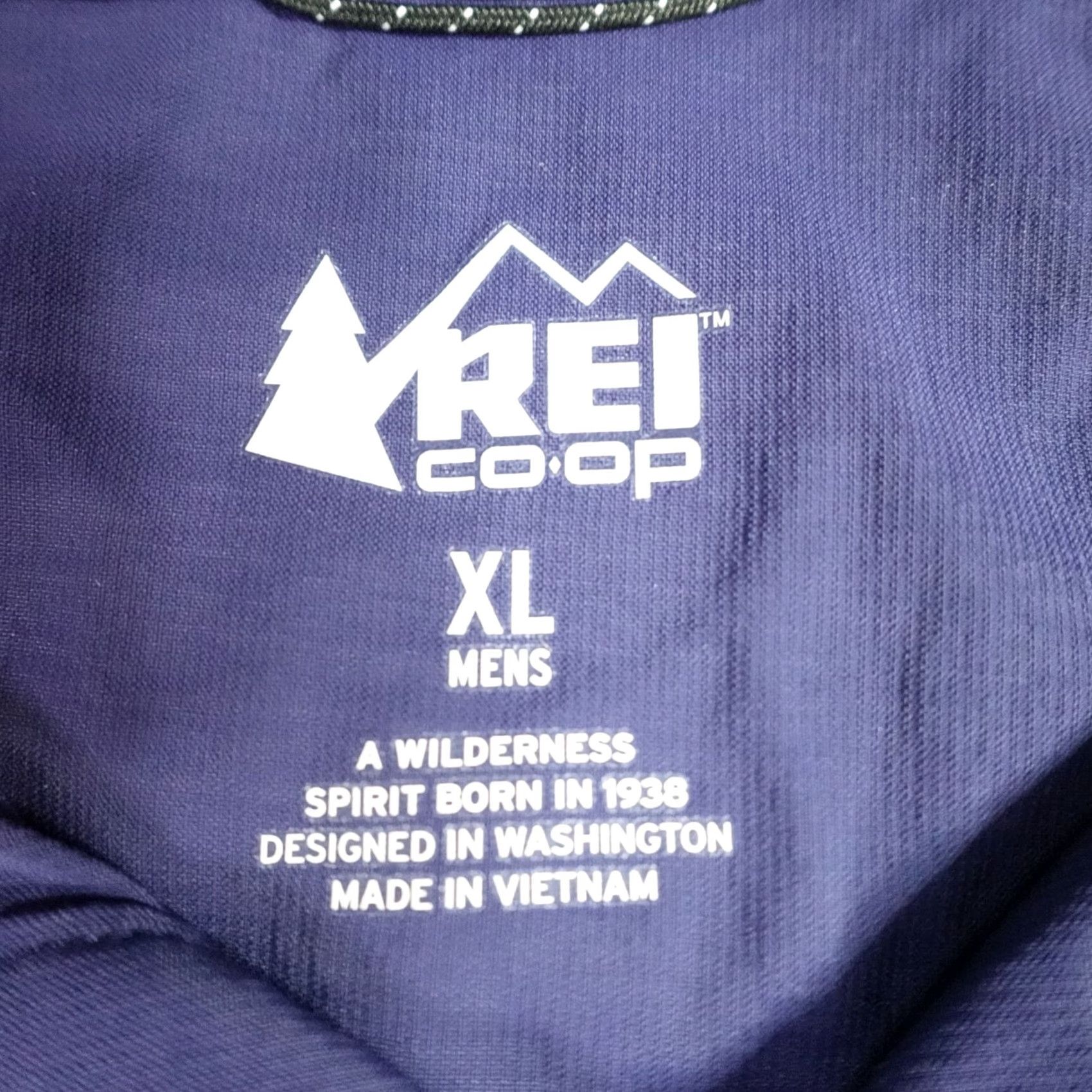 Vintage REI Co-Op Shirt XL Blue Solid Pattern Vented Snap Pockets Men Short Sleeve Button-Up Nylon Spandex Pockets Size US XL / EU 56 / 4 - 3 Thumbnail