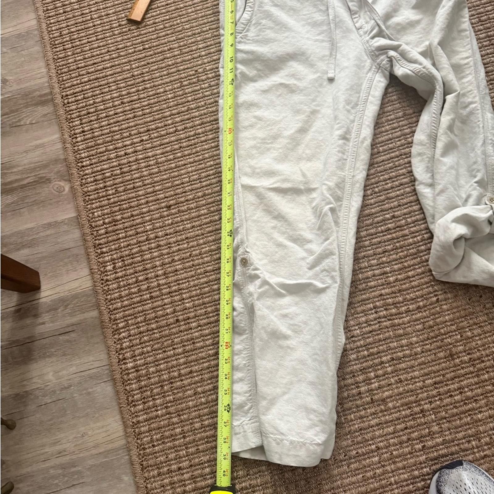 Gap GAP Men's Cream Cargo Pants Size US 32 / EU 48 - 8 Thumbnail