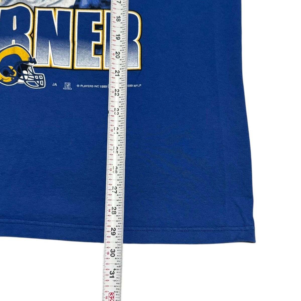 Vintage 1999 Sport Attack St. Louis Rams Kurt Warner Shirt Men's XL Size US XL / EU 56 / 4 - 8 Thumbnail