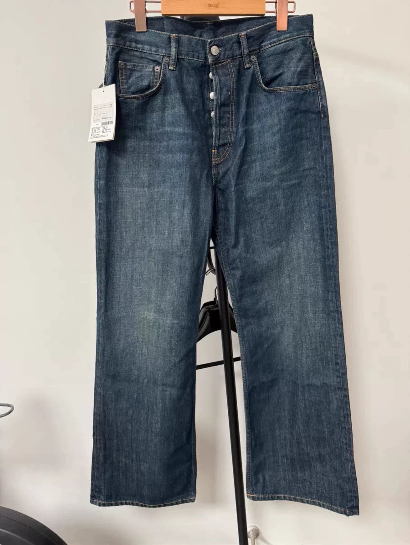 Acne Studios acne studios ghost town loose jeans Size US 31 - 1 Thumbnail