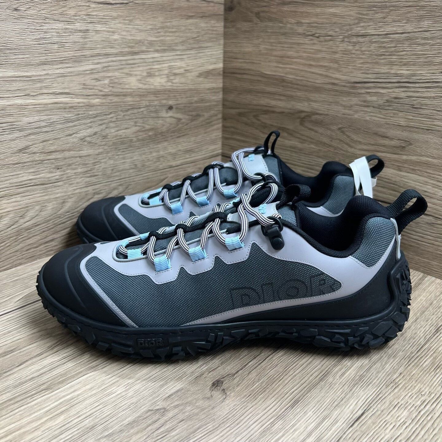 Dior Dior Hiking Gray Lowtop Sneakers 5.5 Men Size US 5.5 / EU 38 - 1 Thumbnail