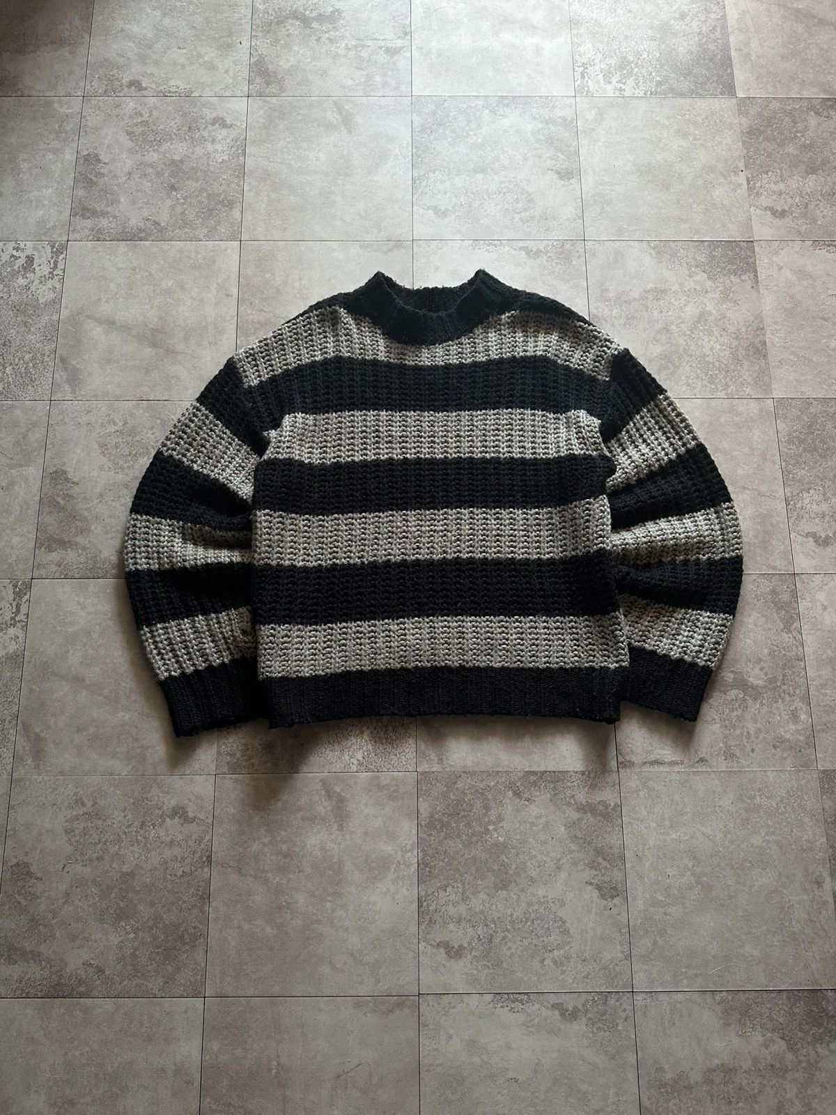 Hysteric Glamour If Six Was Nine Striped LGB Vibe Knit Sweater Sz S Size S / US 4 / IT 40 - 1 Thumbnail