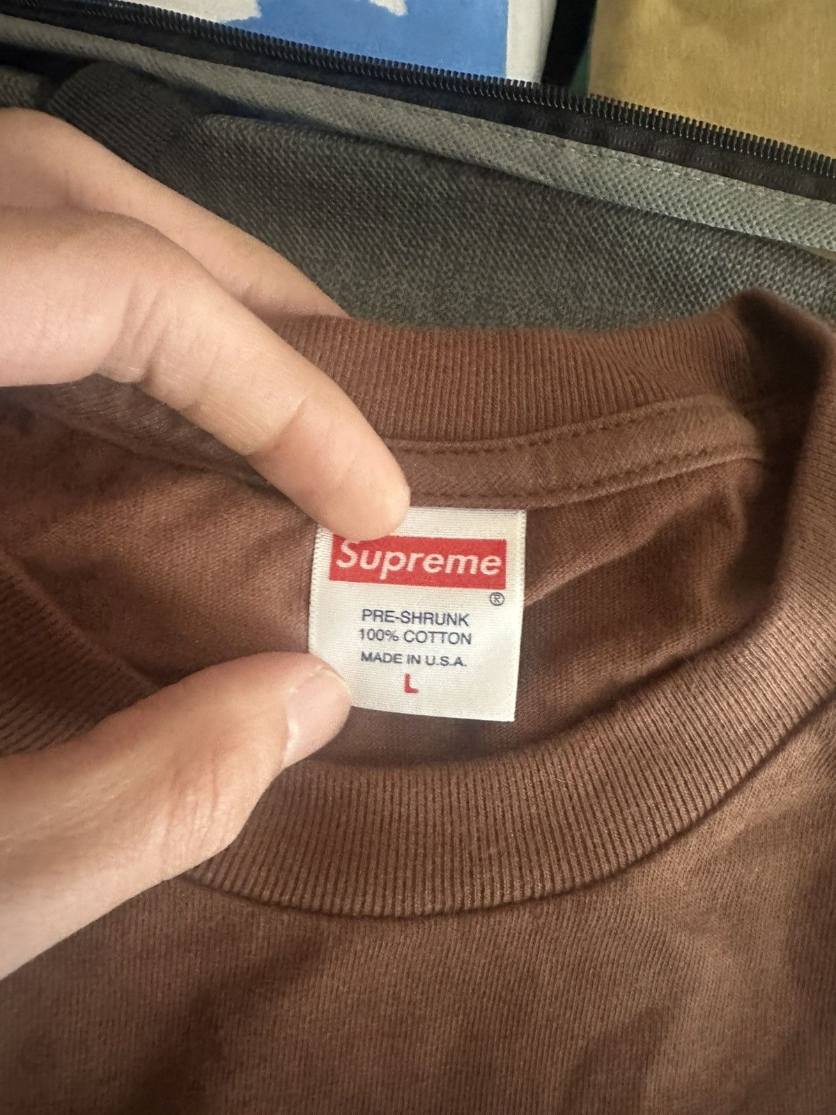 Supreme Supreme graphic t shirt brown Size US L / EU 52-54 / 3 - 3 Thumbnail